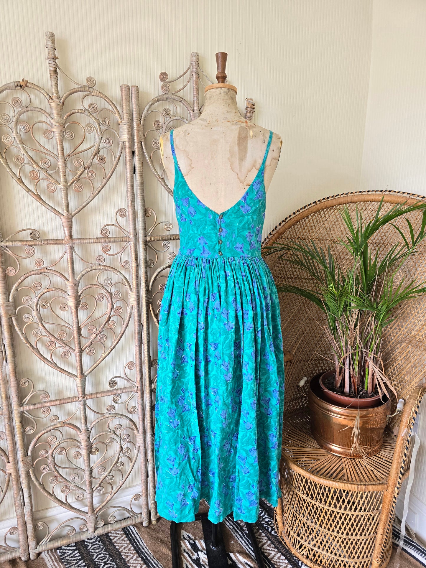 Vintage Anokhi Indian dress