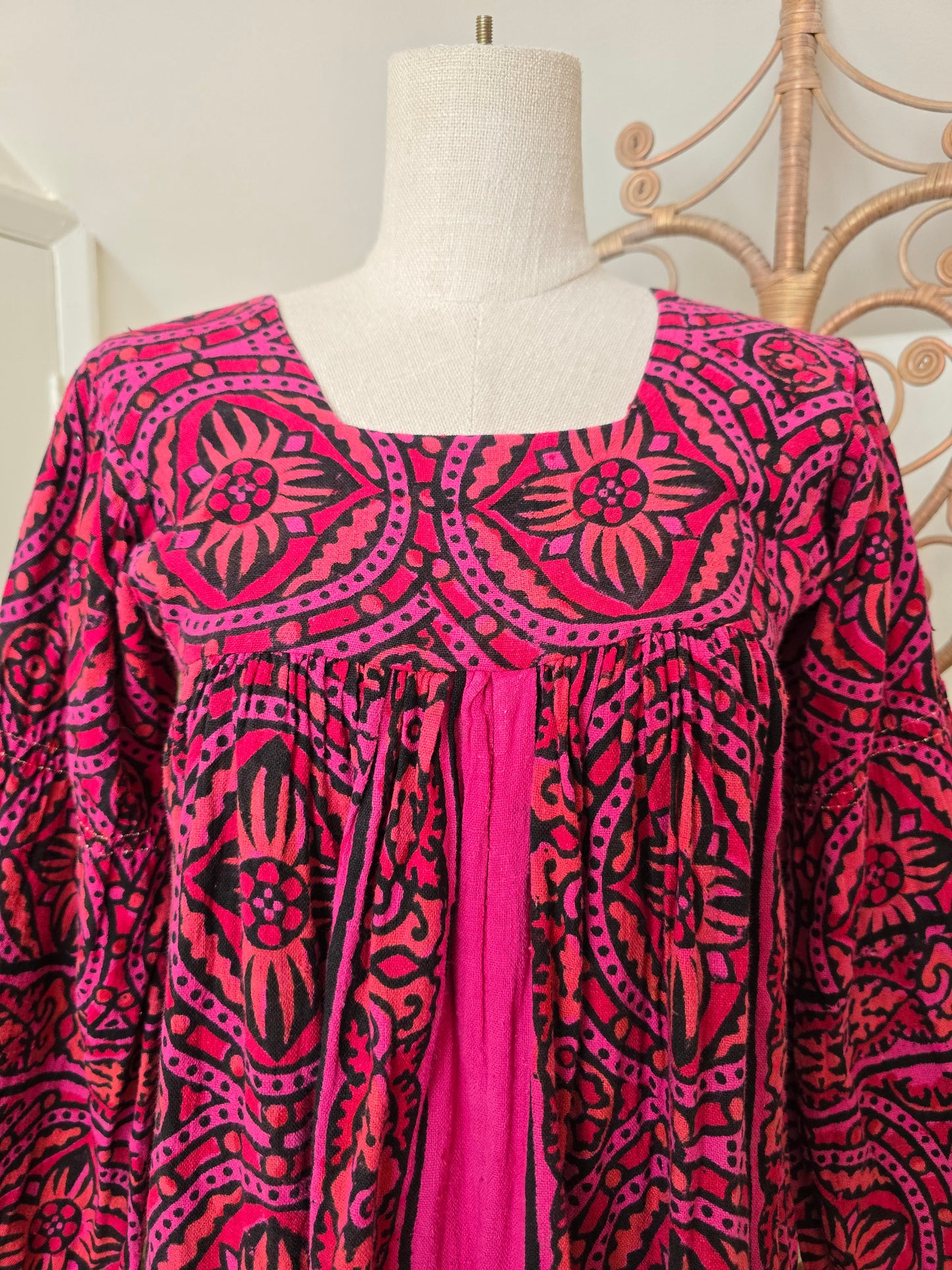 Vintage indian cotton dress