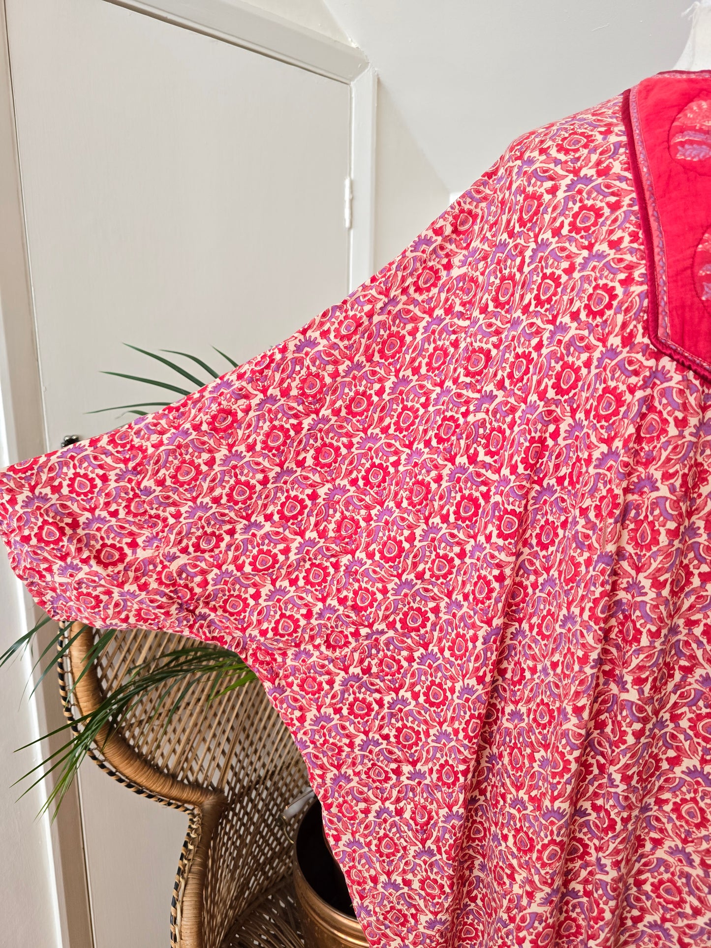 Vintage Phool Indian cape dress
