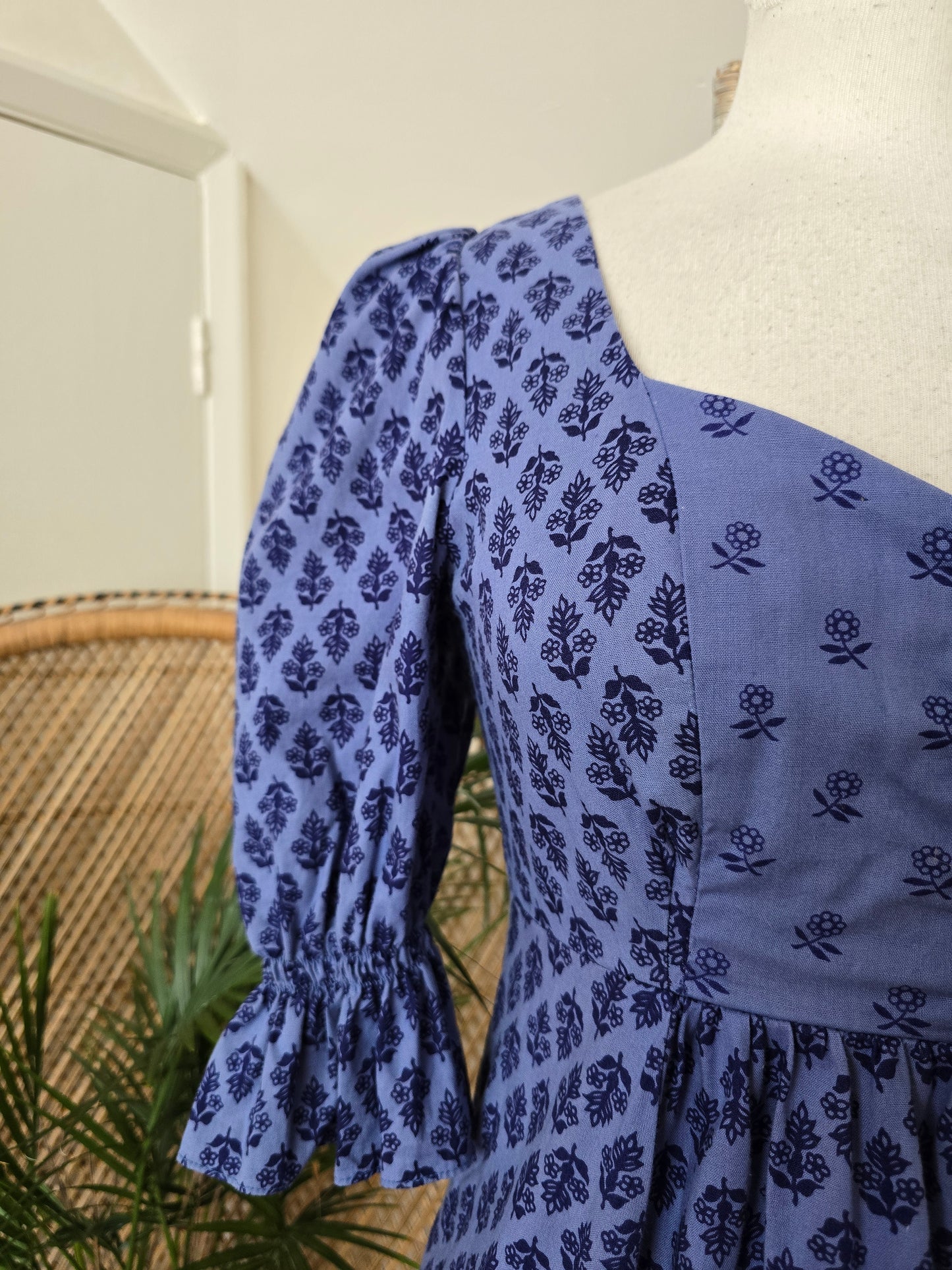 Vintage Earlybird 70s maxi dress