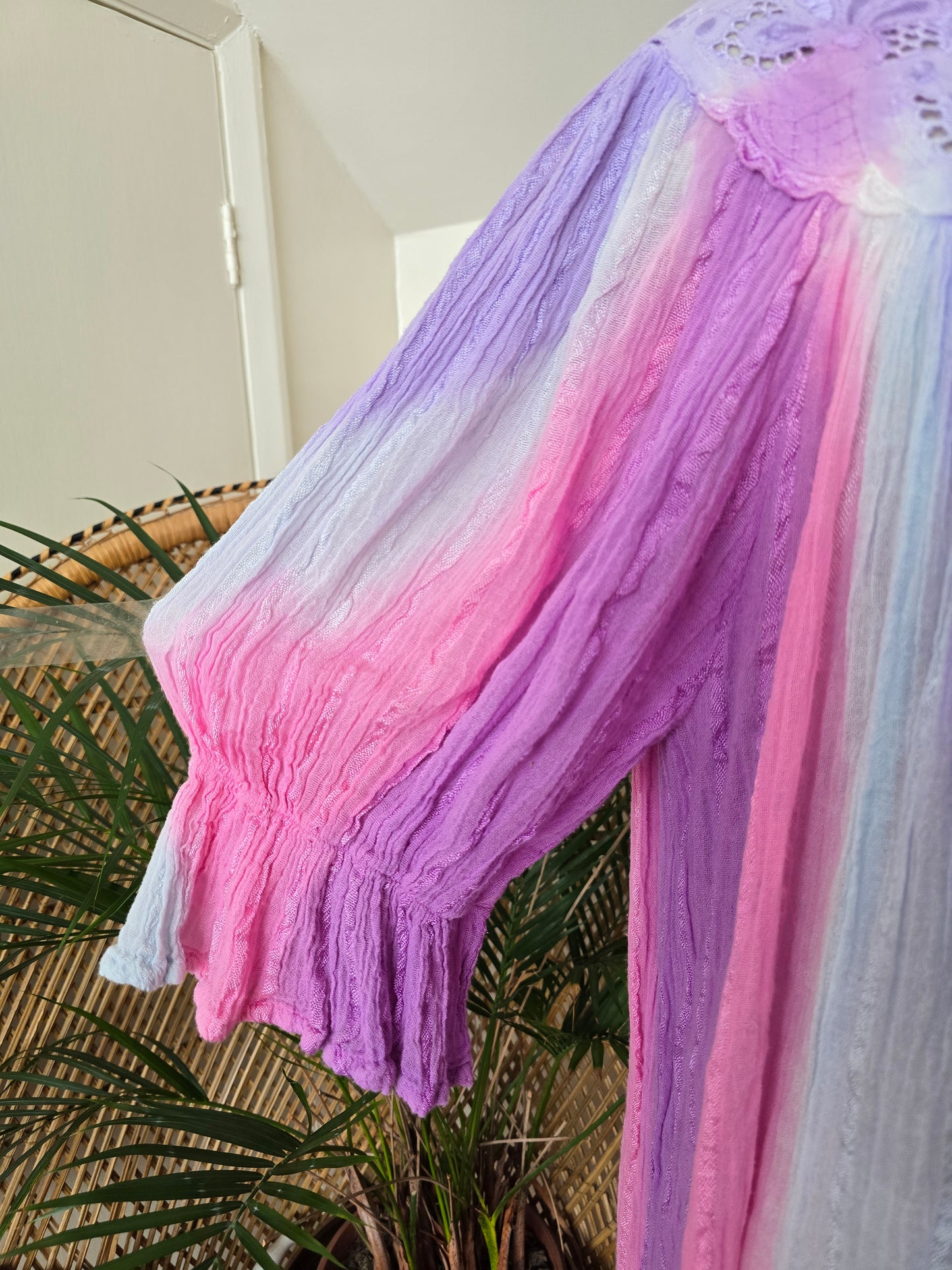 Vintage greek smock dress