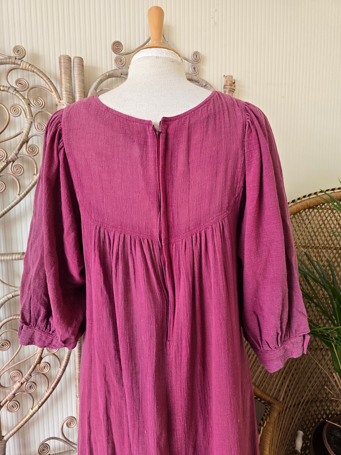 Vintage cheesecloth dress