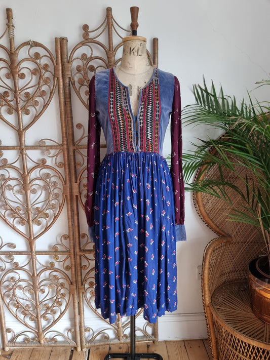 Vintage embroidered dress