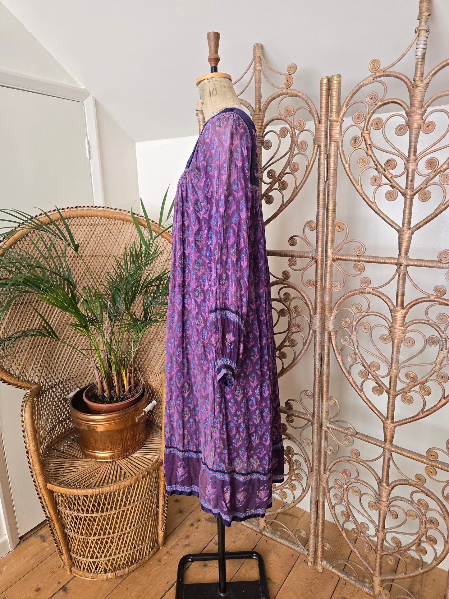 Vintage Interlinks of London Indian dress