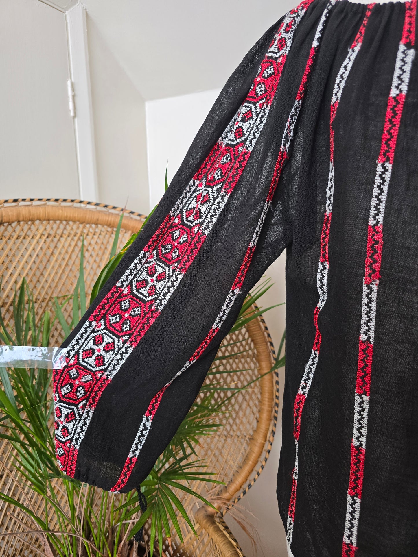 Vintage embroidered blouse