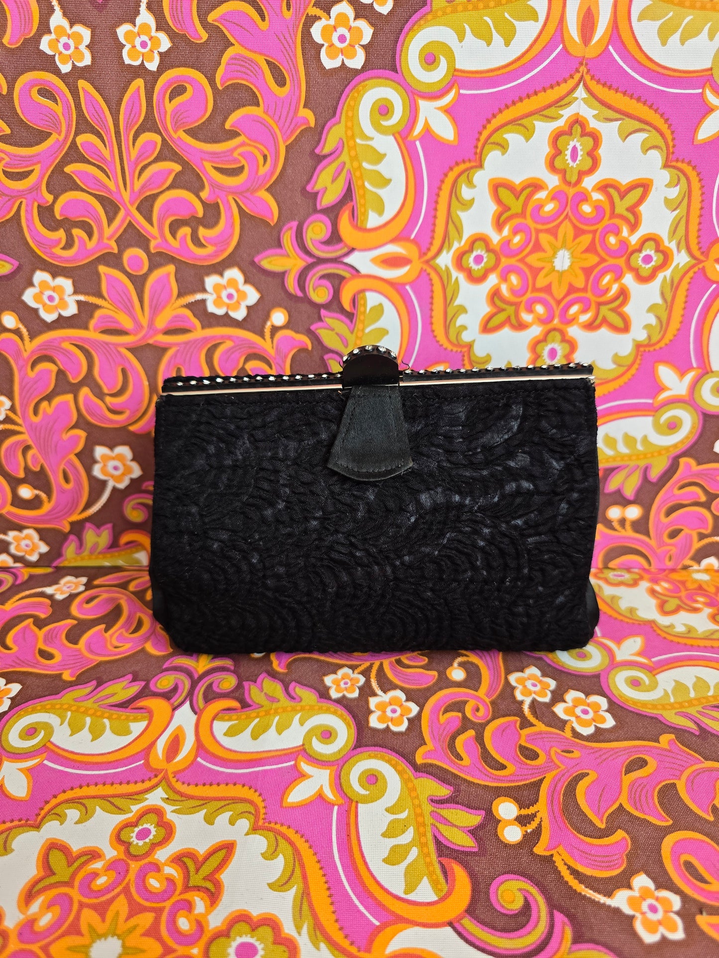 Vintage 50s clutch purse bag