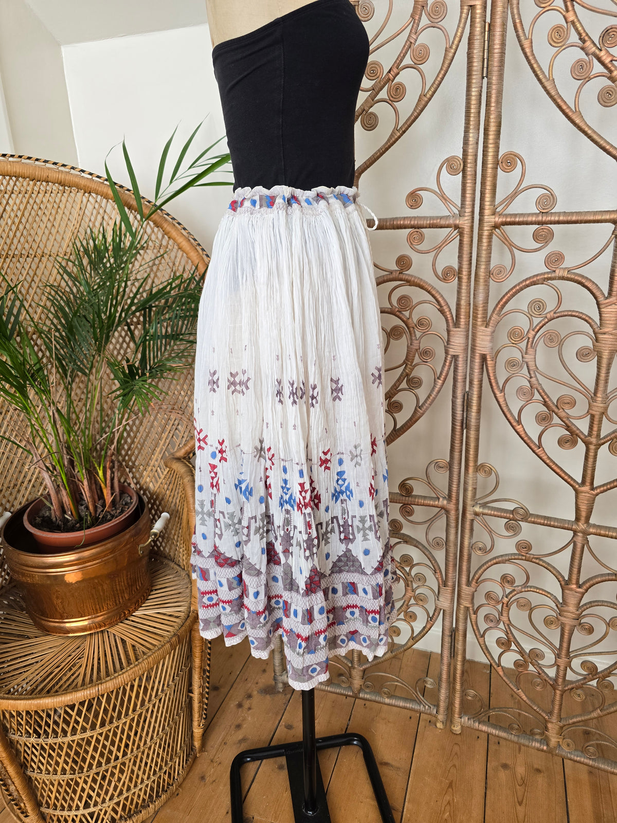 Vintage Mayur Indian skirt