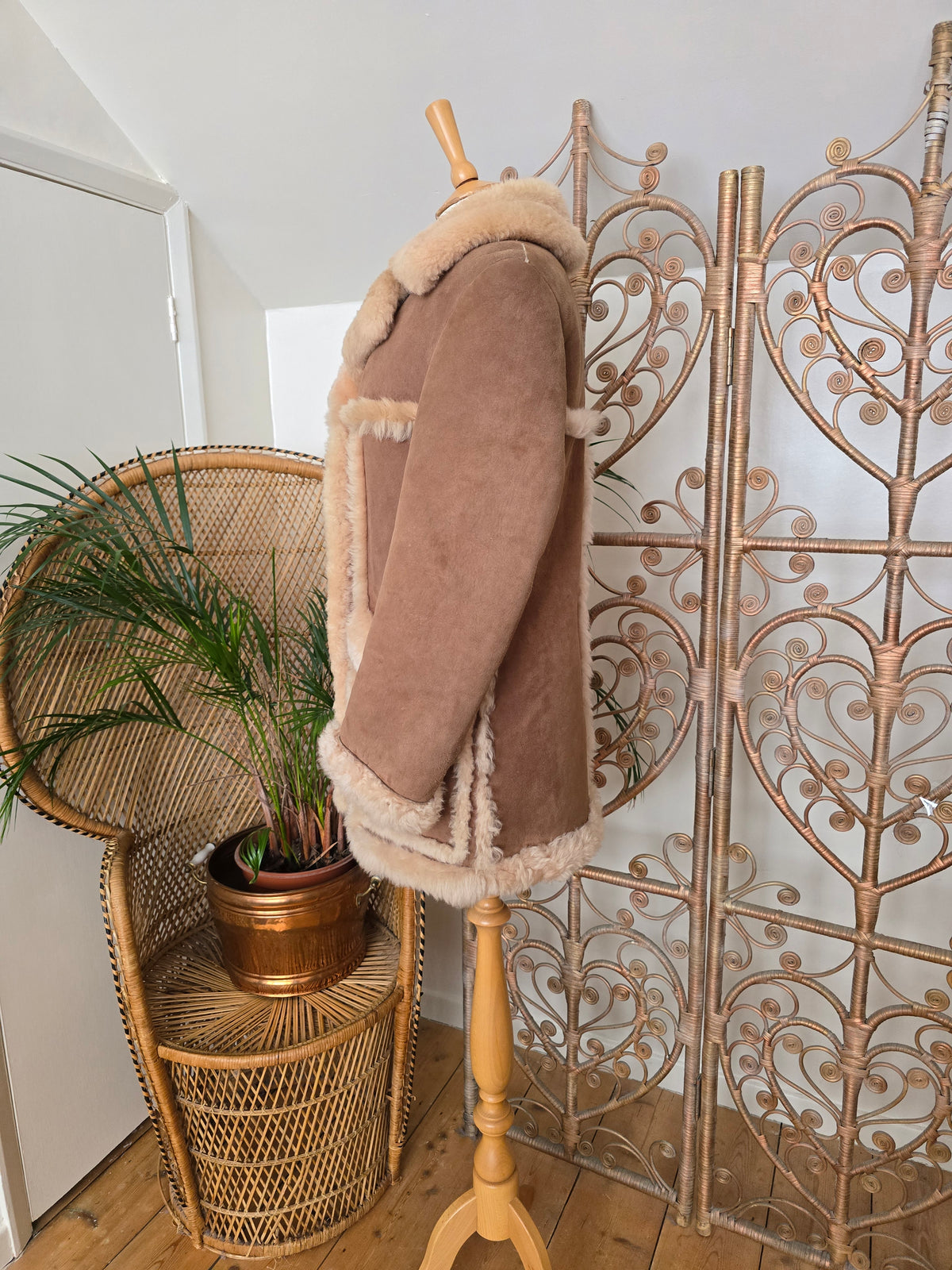 Vintage Baily's of Glastonbury  Sheepskin 70s coat