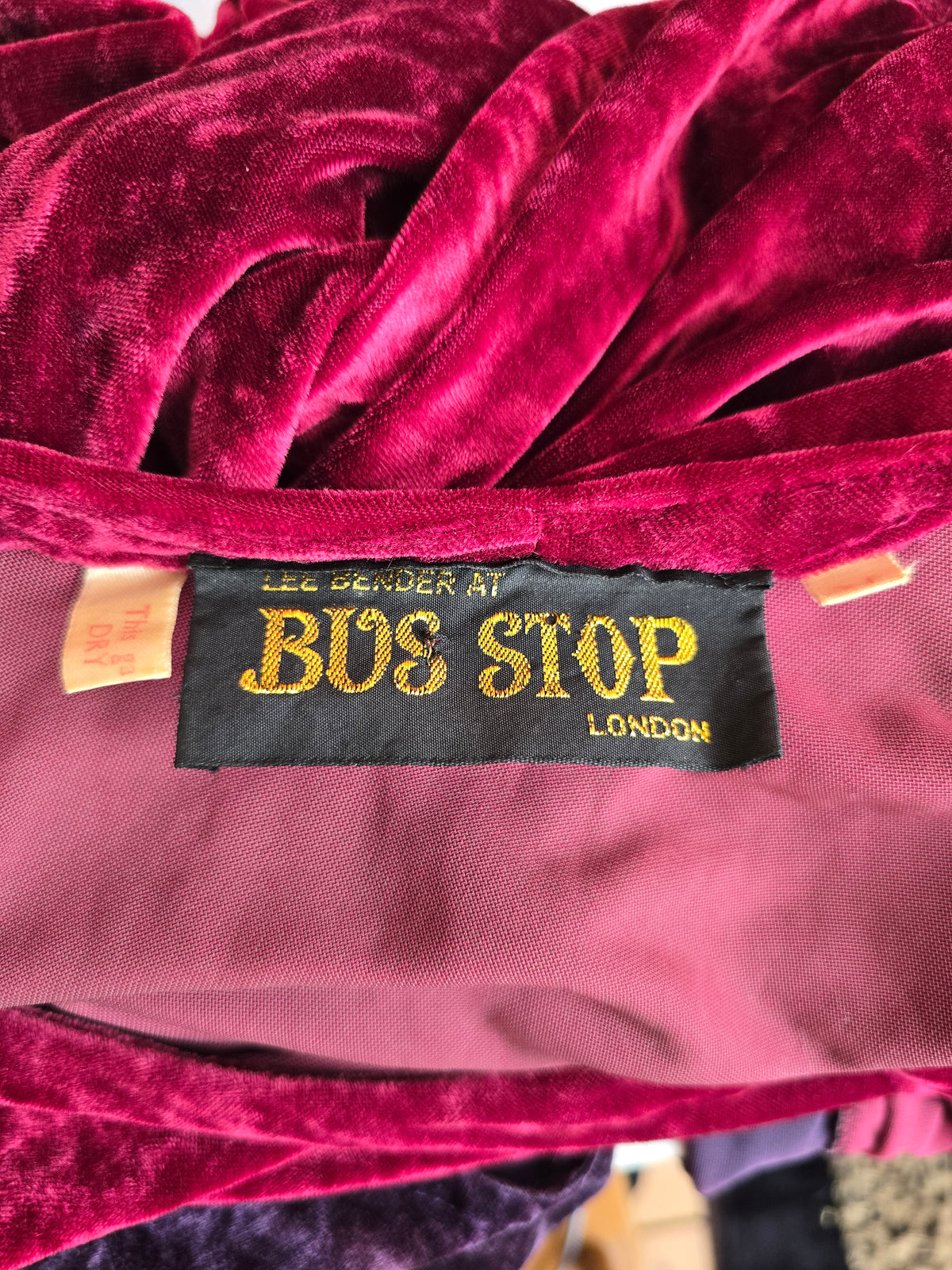 Vintage Bus Stop dress