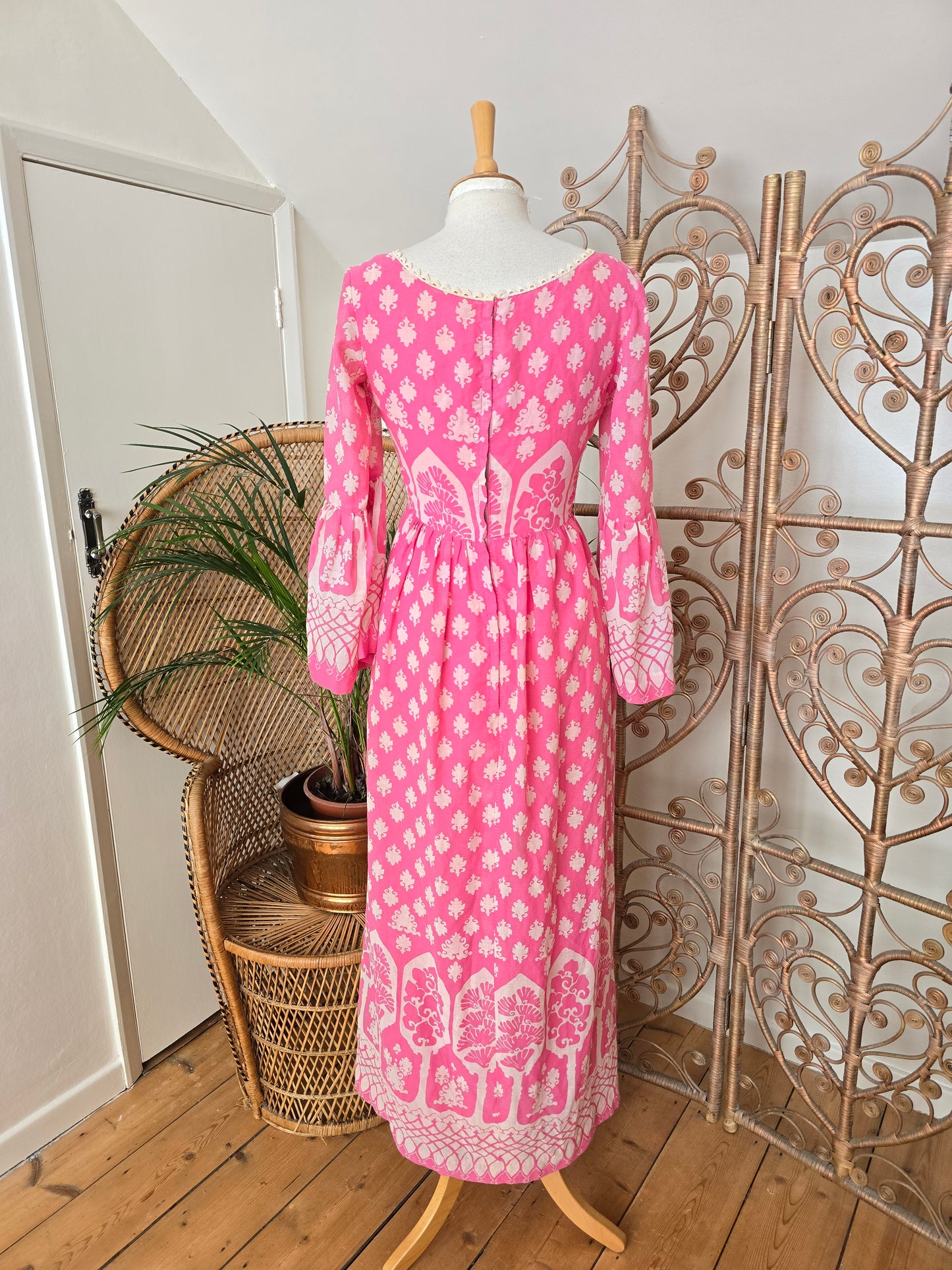 Vintage 70s maxi dress