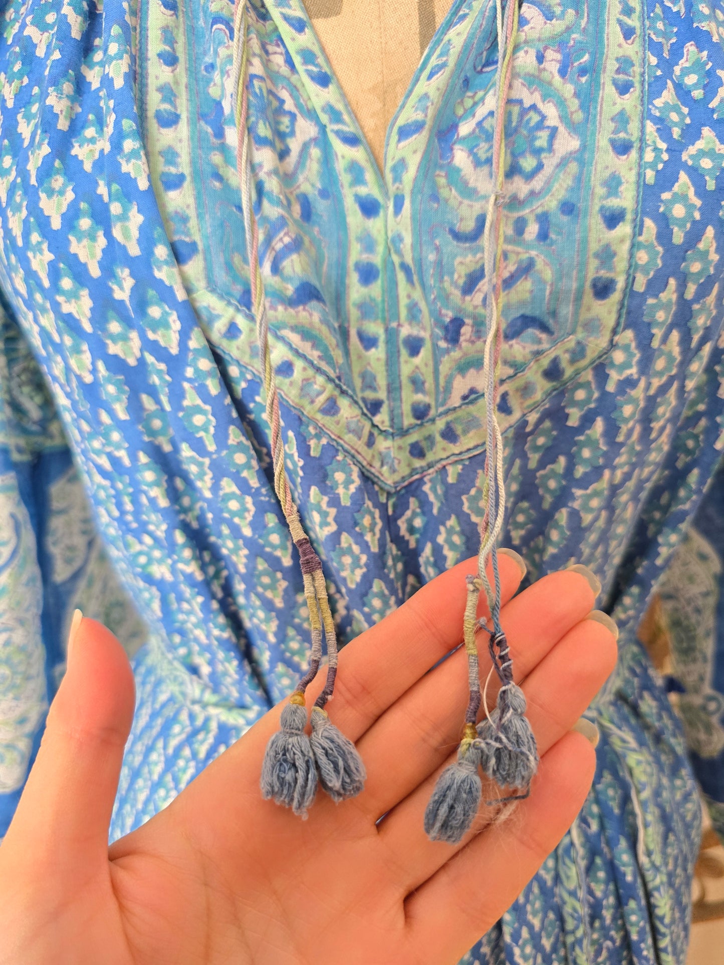 Vintage Anokhi Indian dress