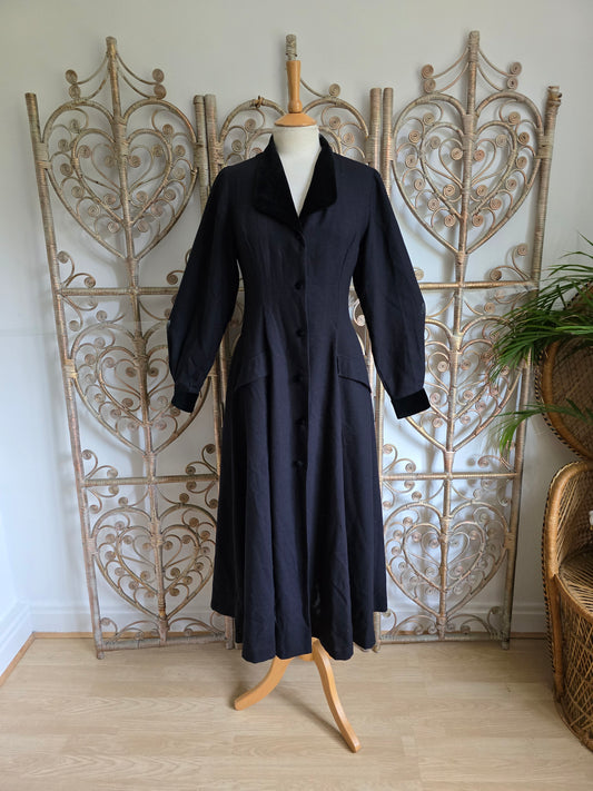 Vintage Laura Ashley 80s dress jacket