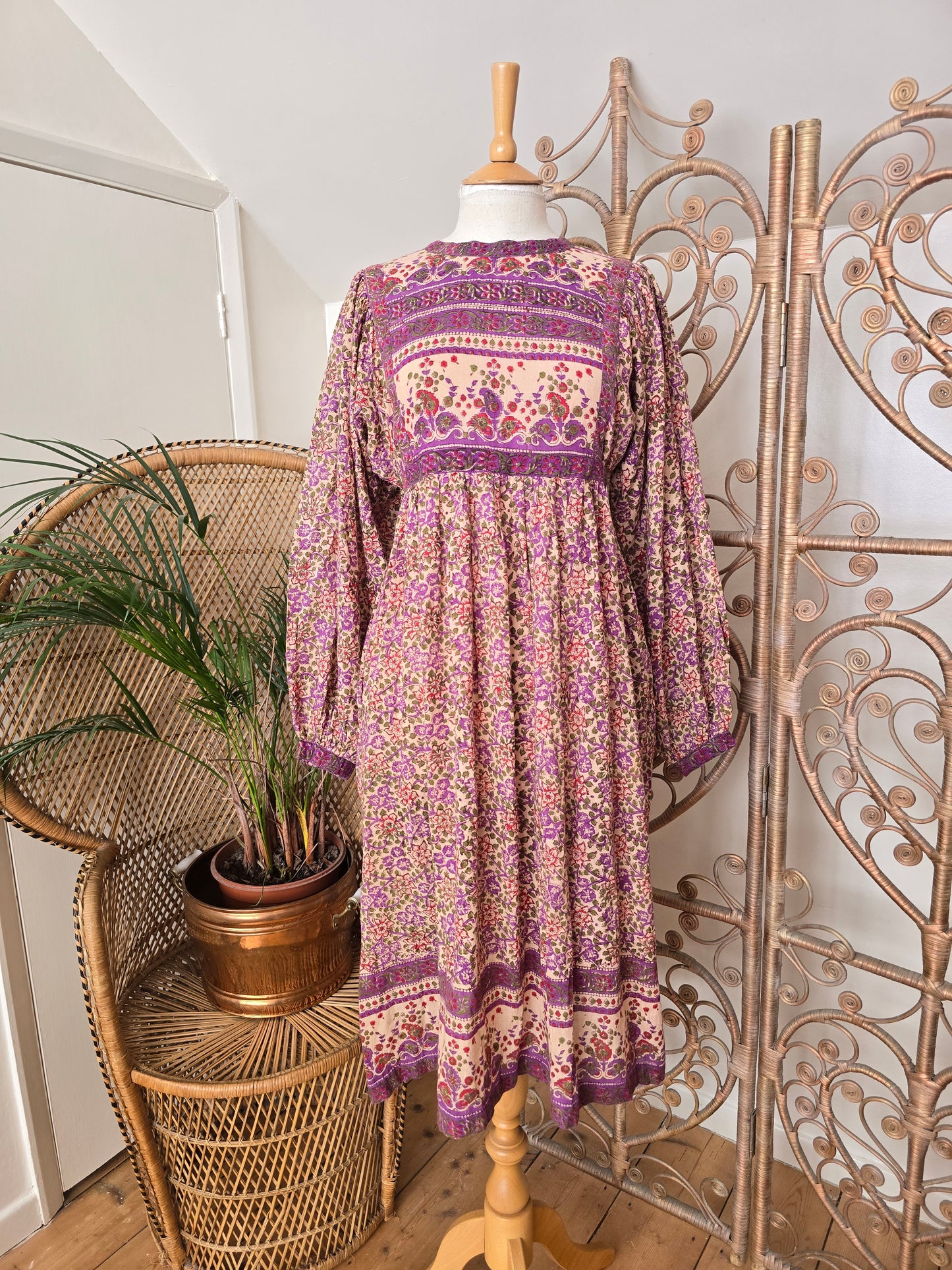 Vintage Adini Indian dress