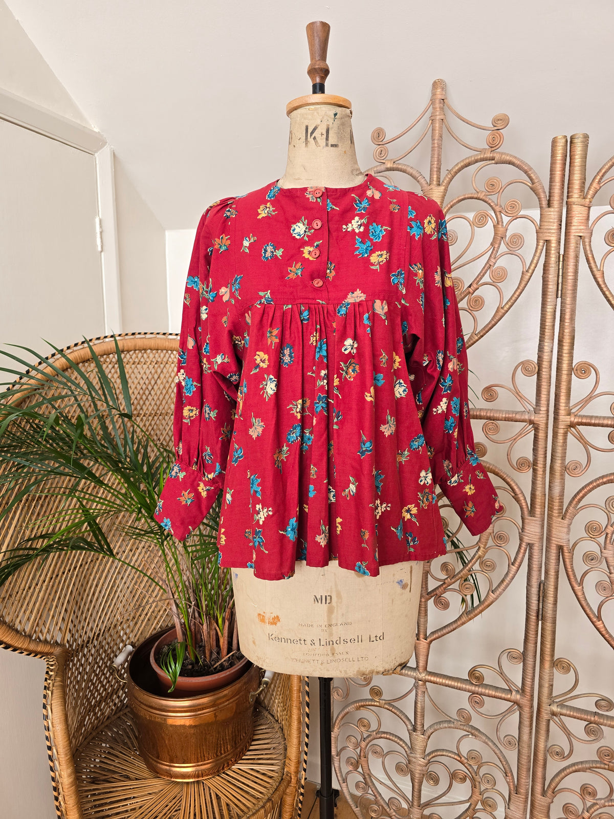 Vintage tunic blouse