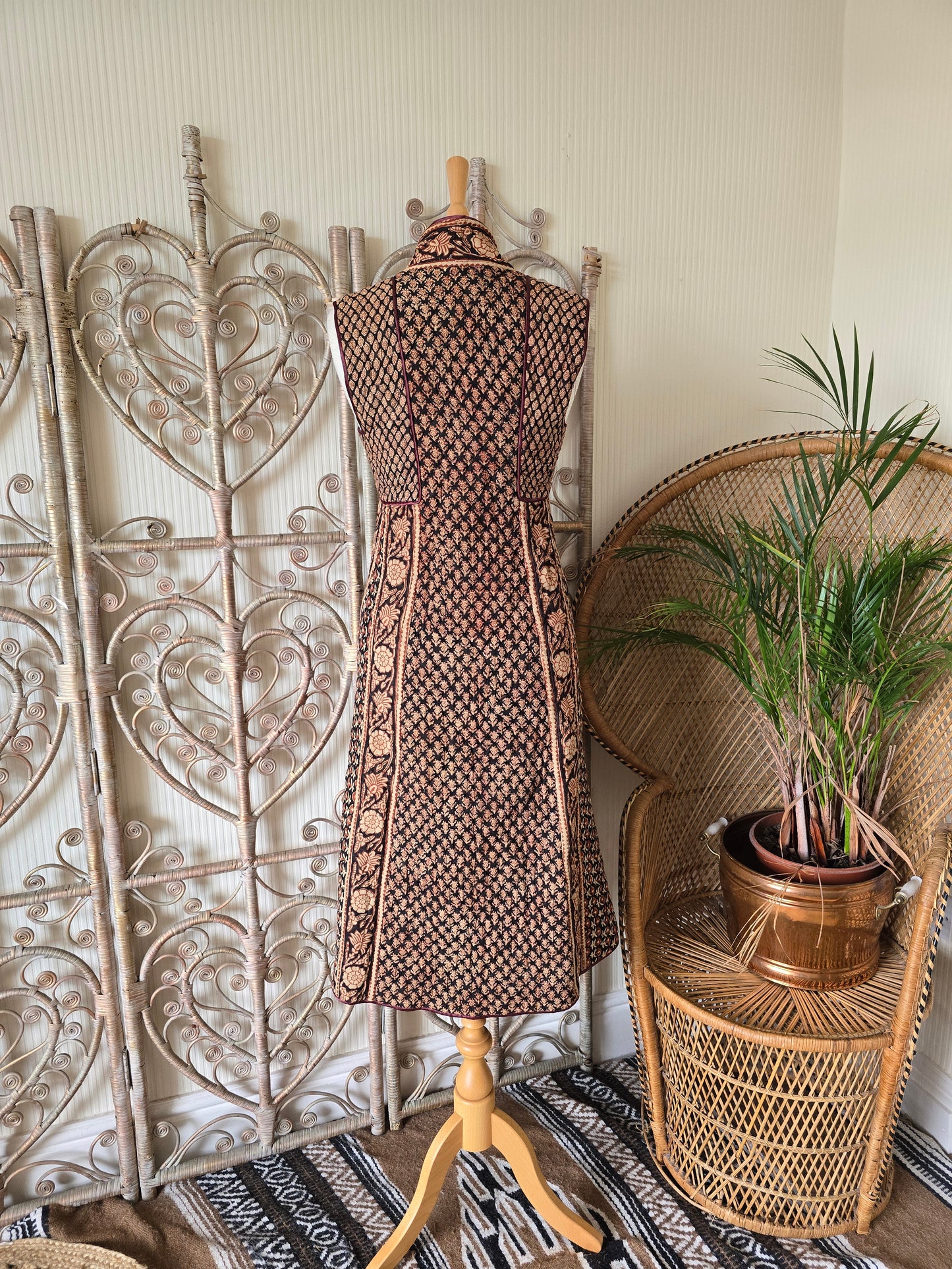 Vintage 70s indian waistcoat