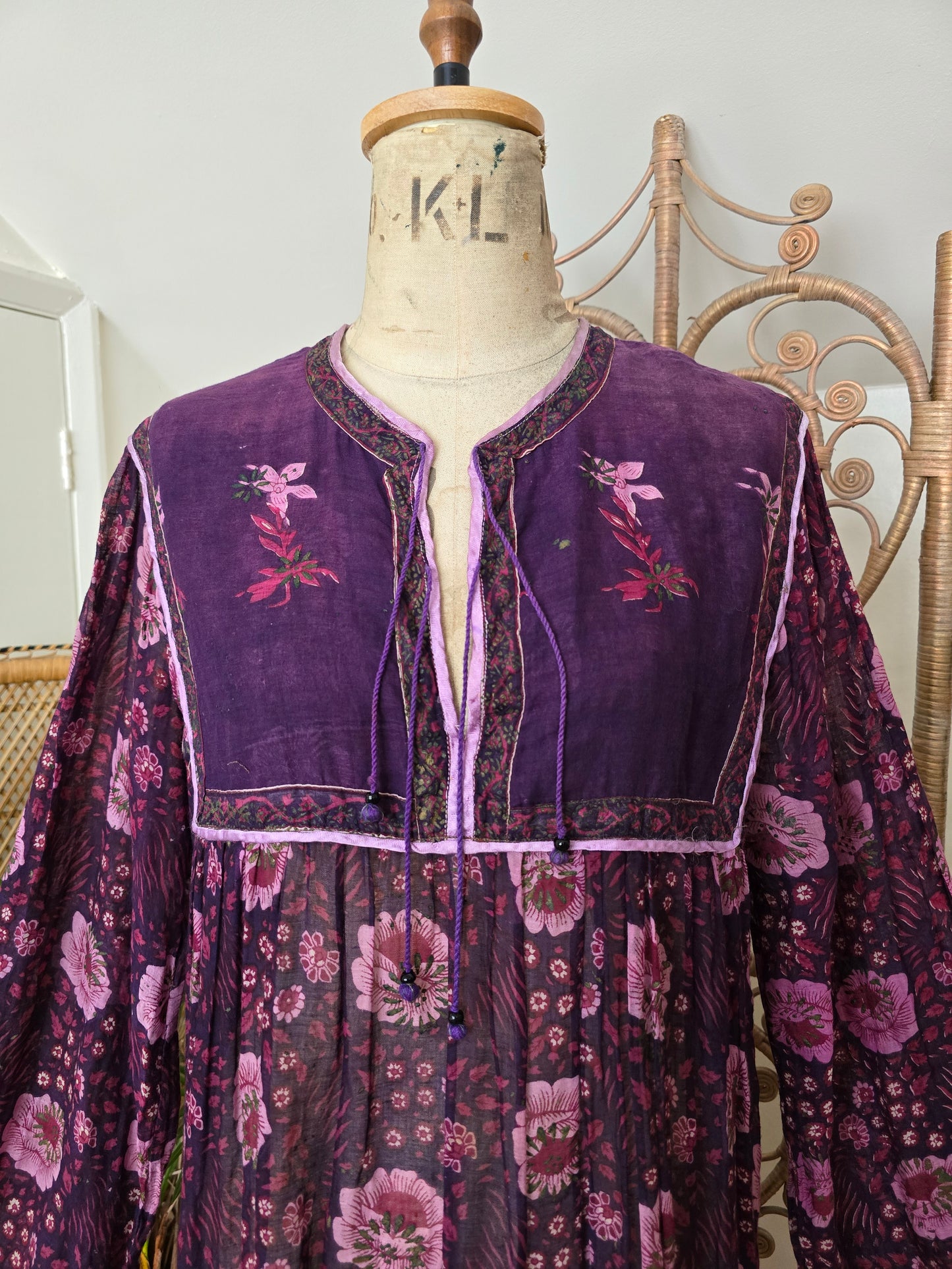 Vintage Indian dress