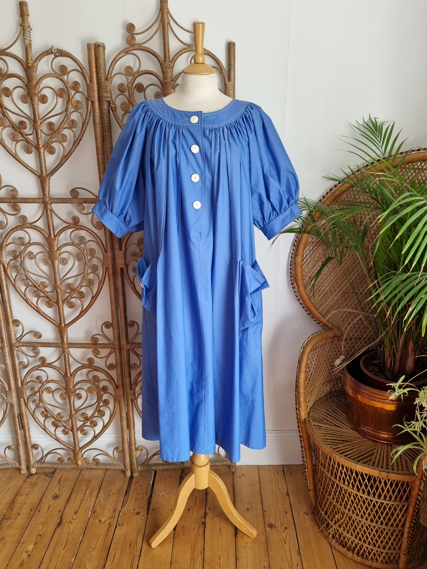 Vintage smock dress – Sapphire and Sixpence Vintage smock dress – Sapphire and Sixpence