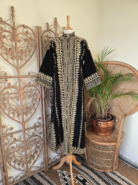 Vintage black velvet jacket