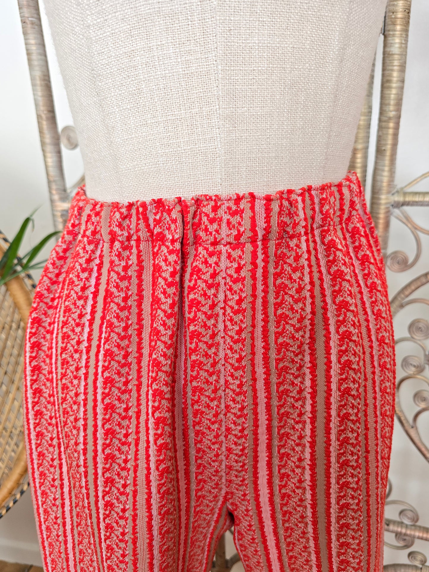 Vintage two piece tunic trousers