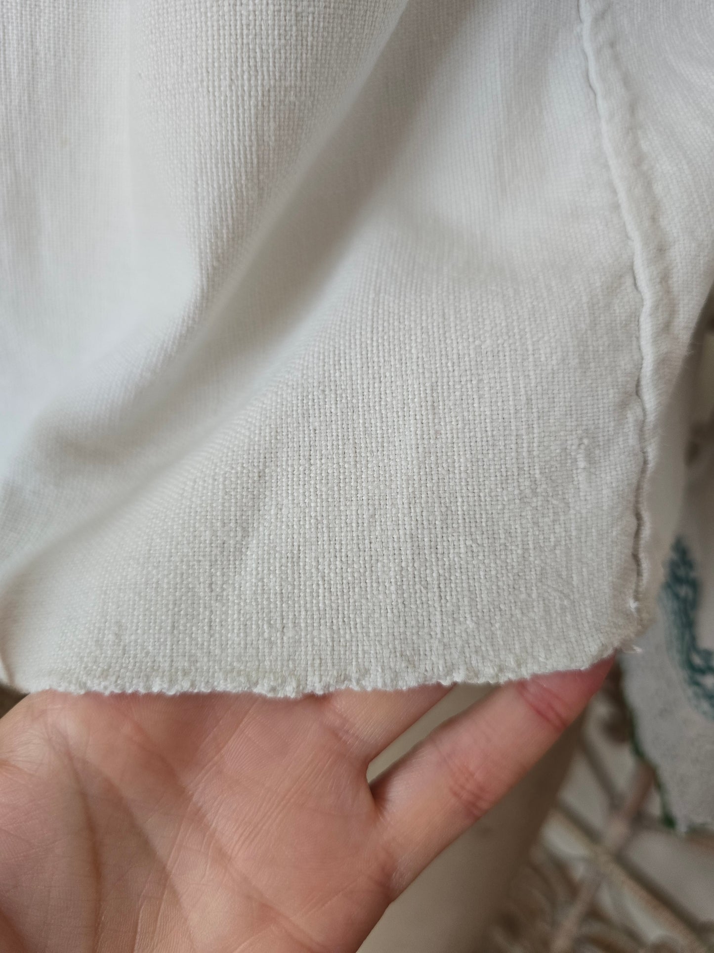Vintage crop Romanian embroidered blouse