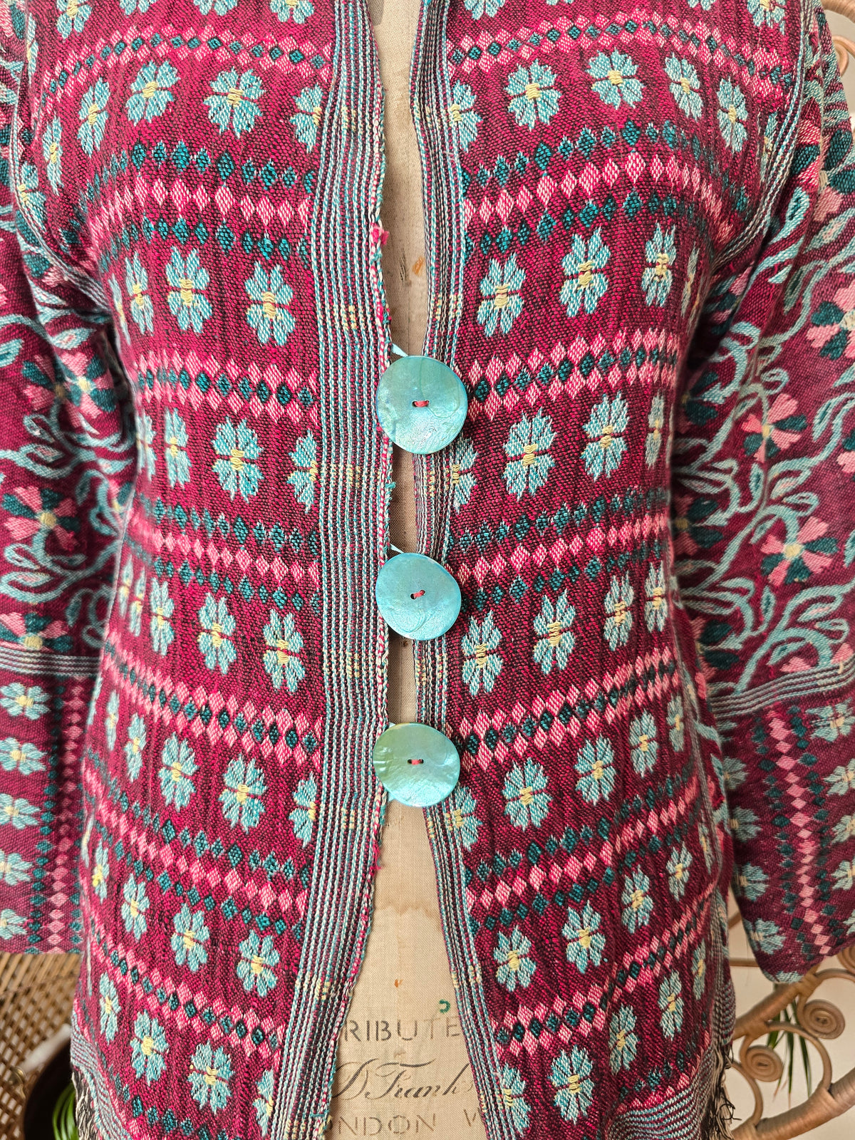 Vintage Tapestry Indian jacket