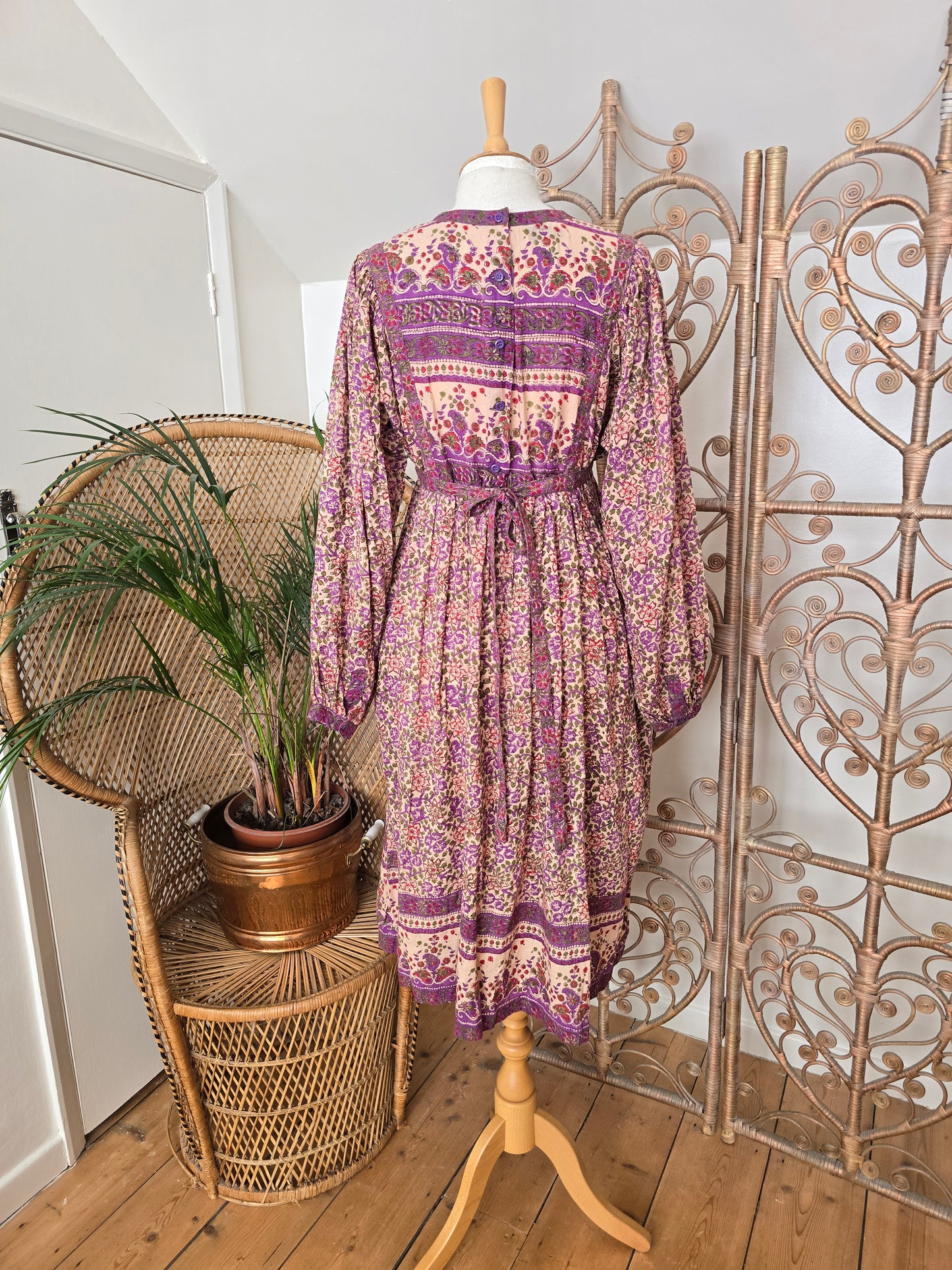 Vintage Adini Indian dress
