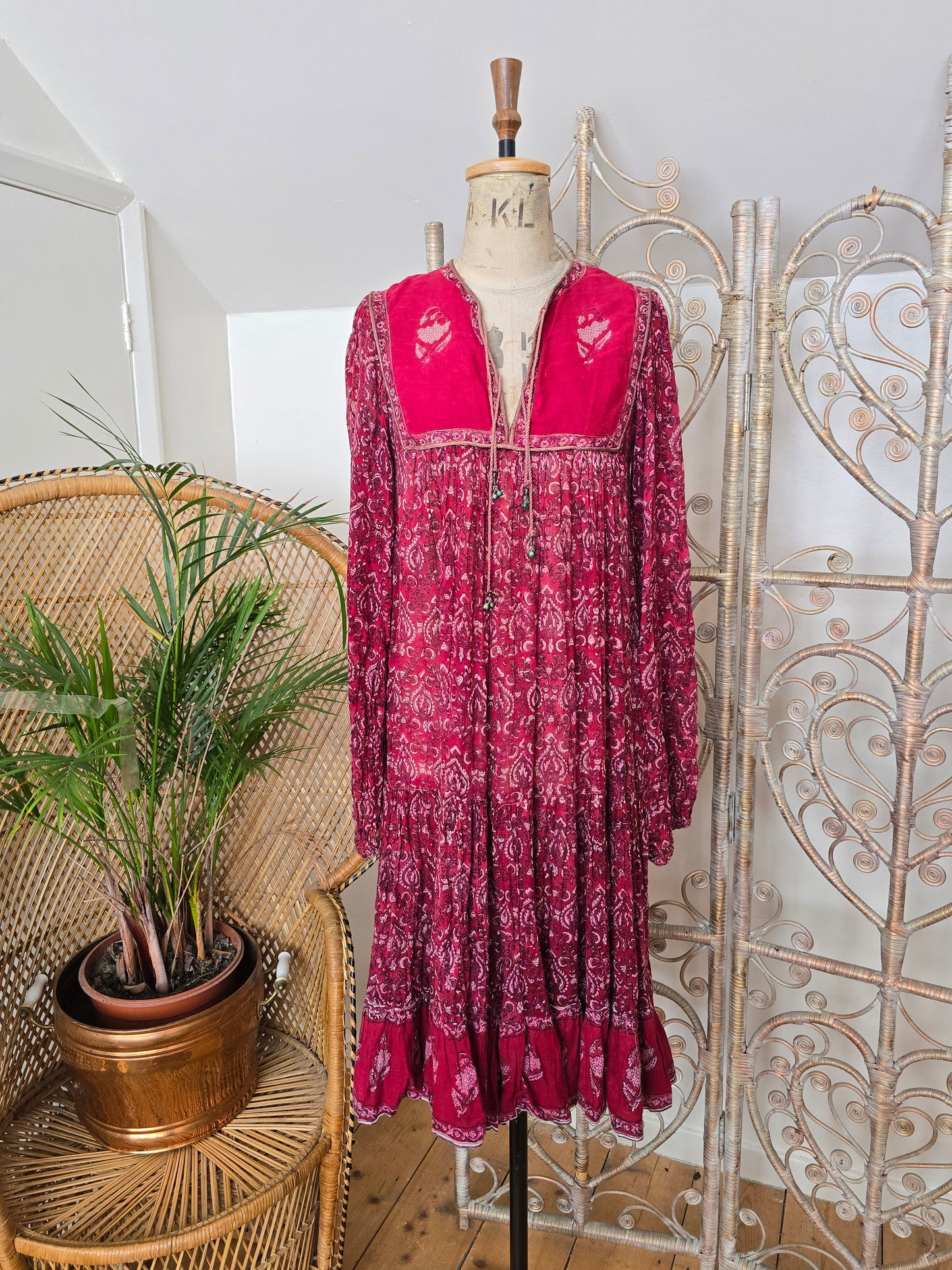 Vintage Phool Indian dress