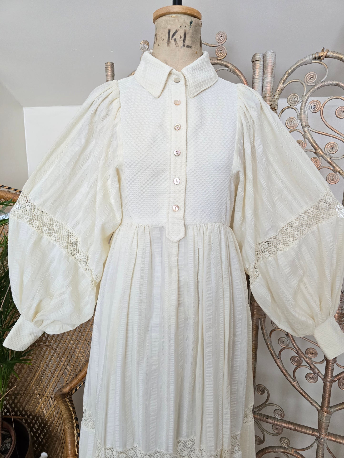 Vintage i.magnin youth guild maxi dress
