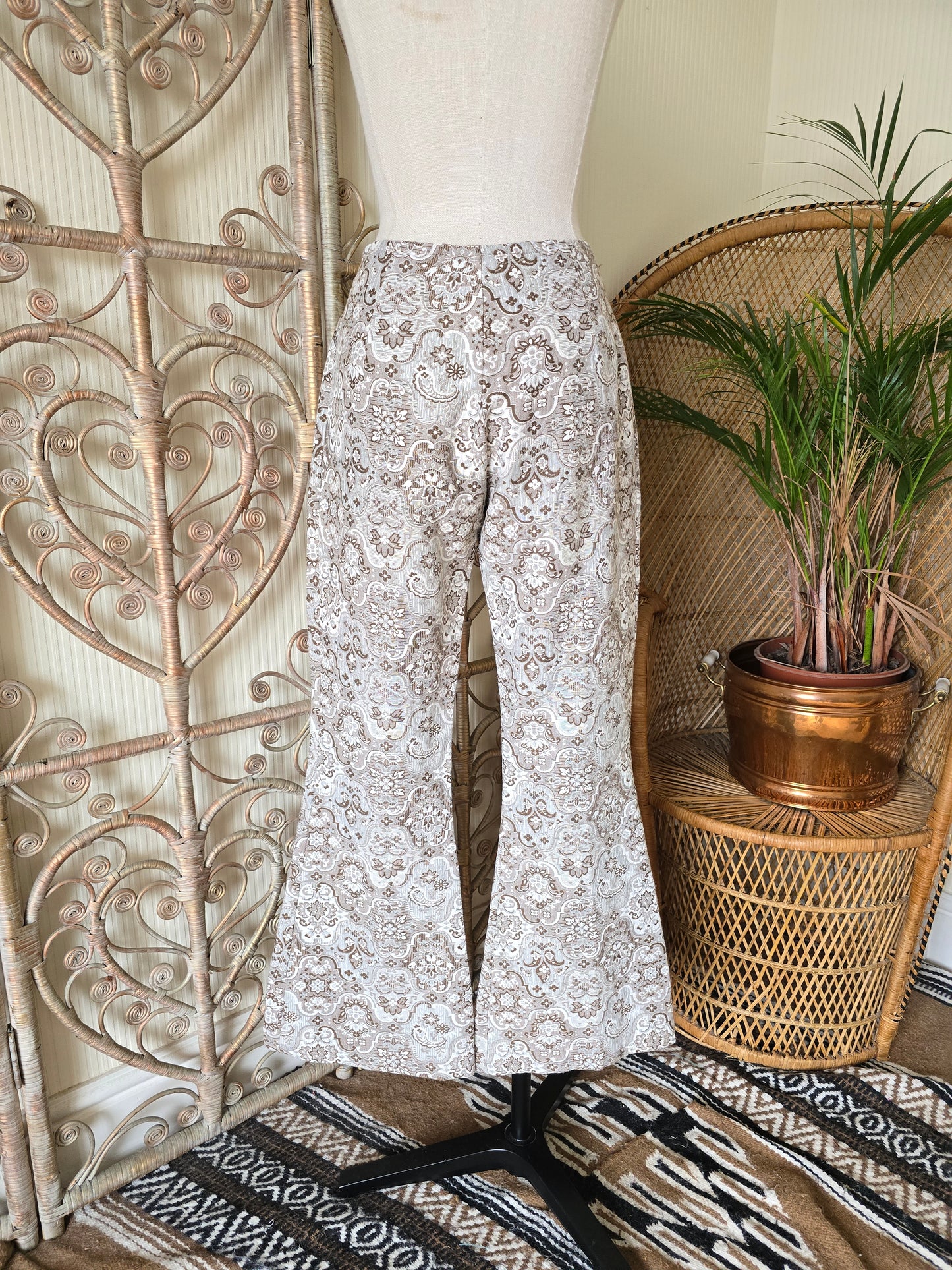 Vintage flares 60s 70s trousers