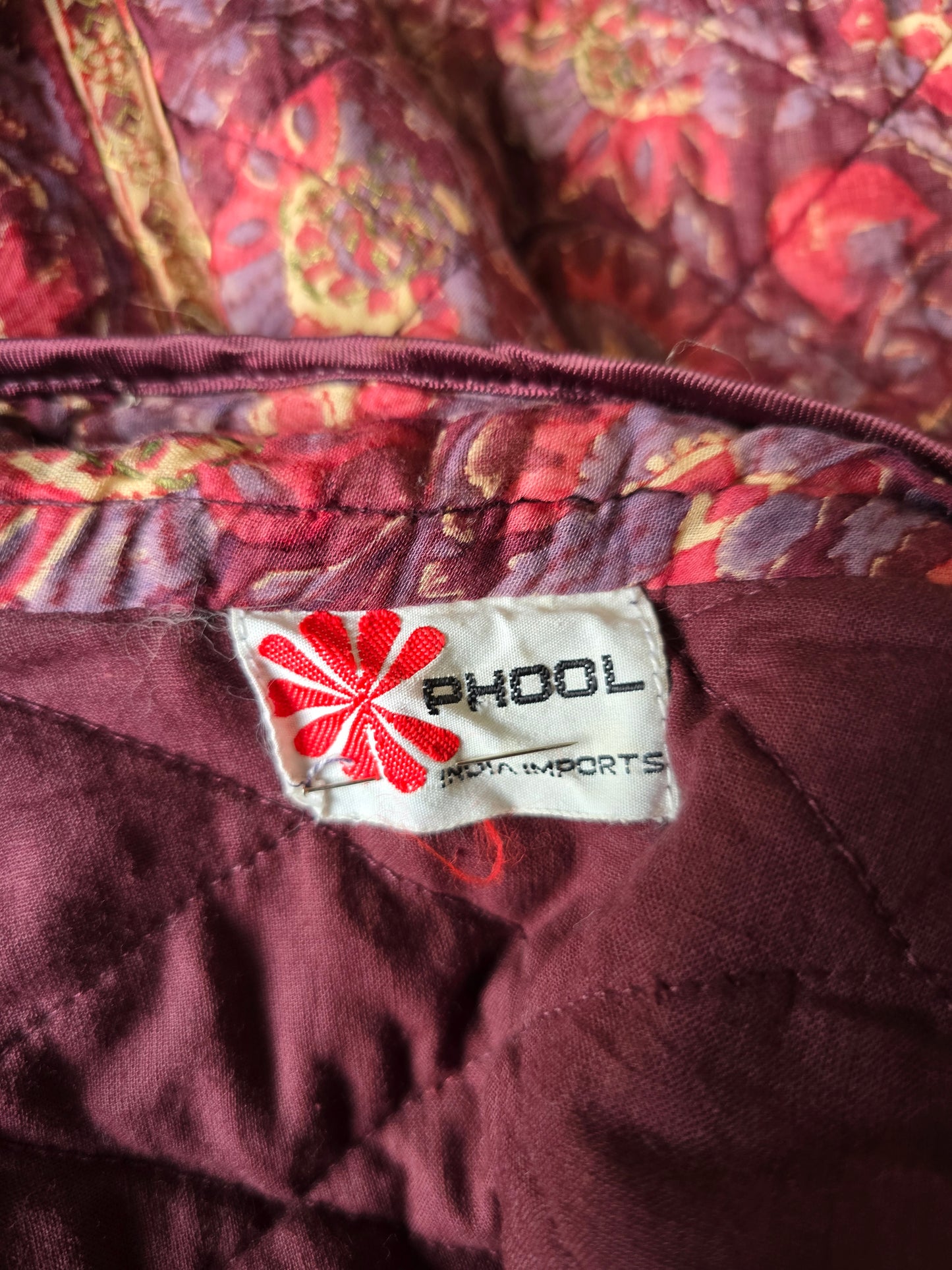 Vintage 70s phool indian waistcoat