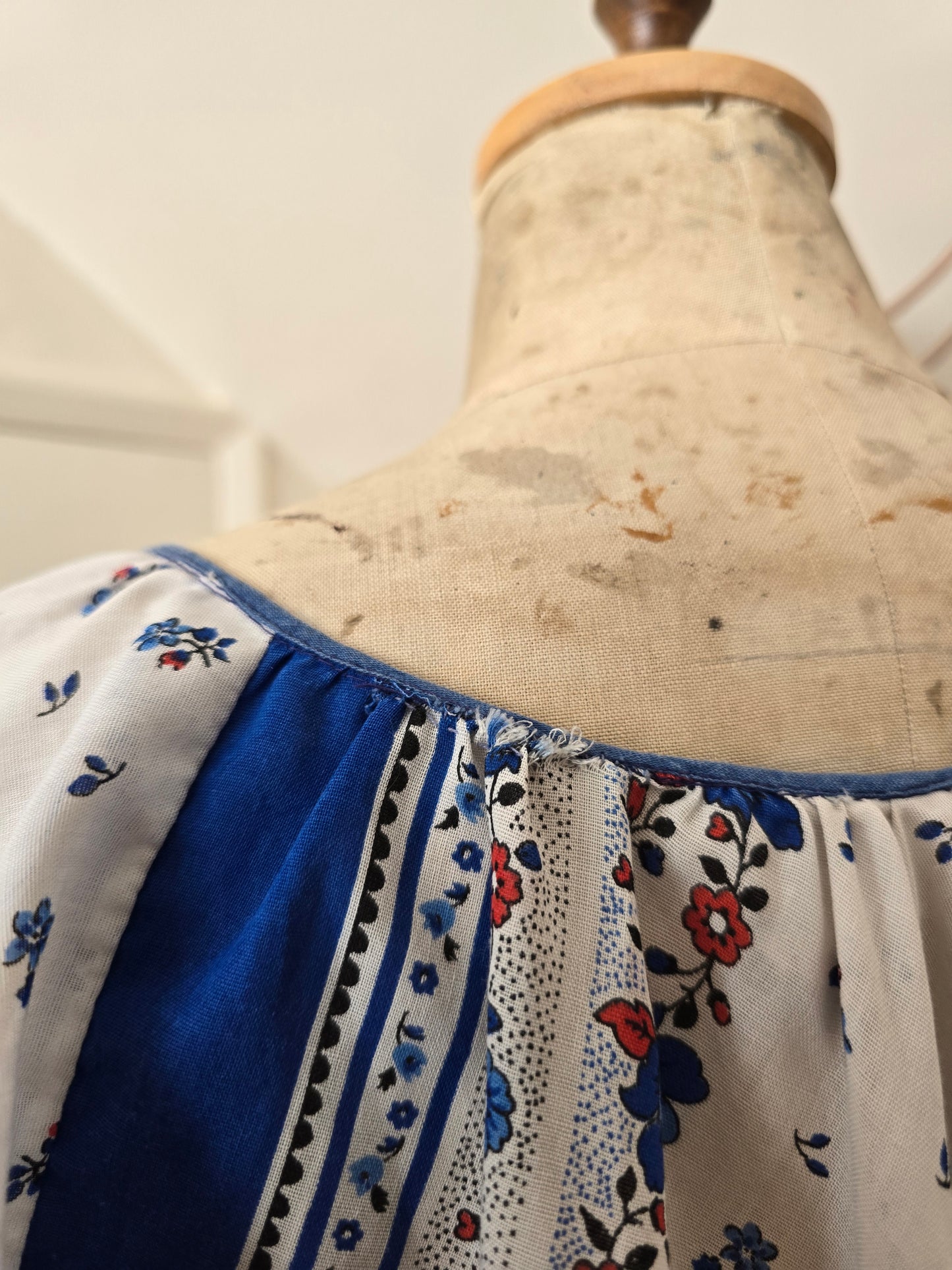 Vintage handkerchief blouse