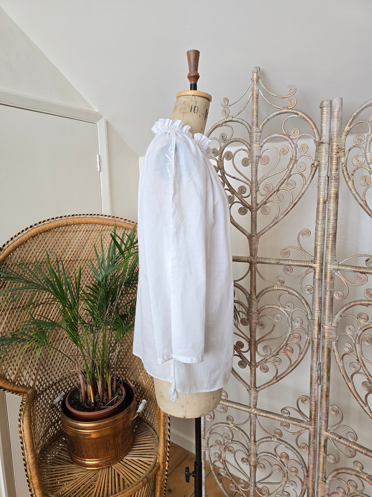 Vintage embroidered blouse