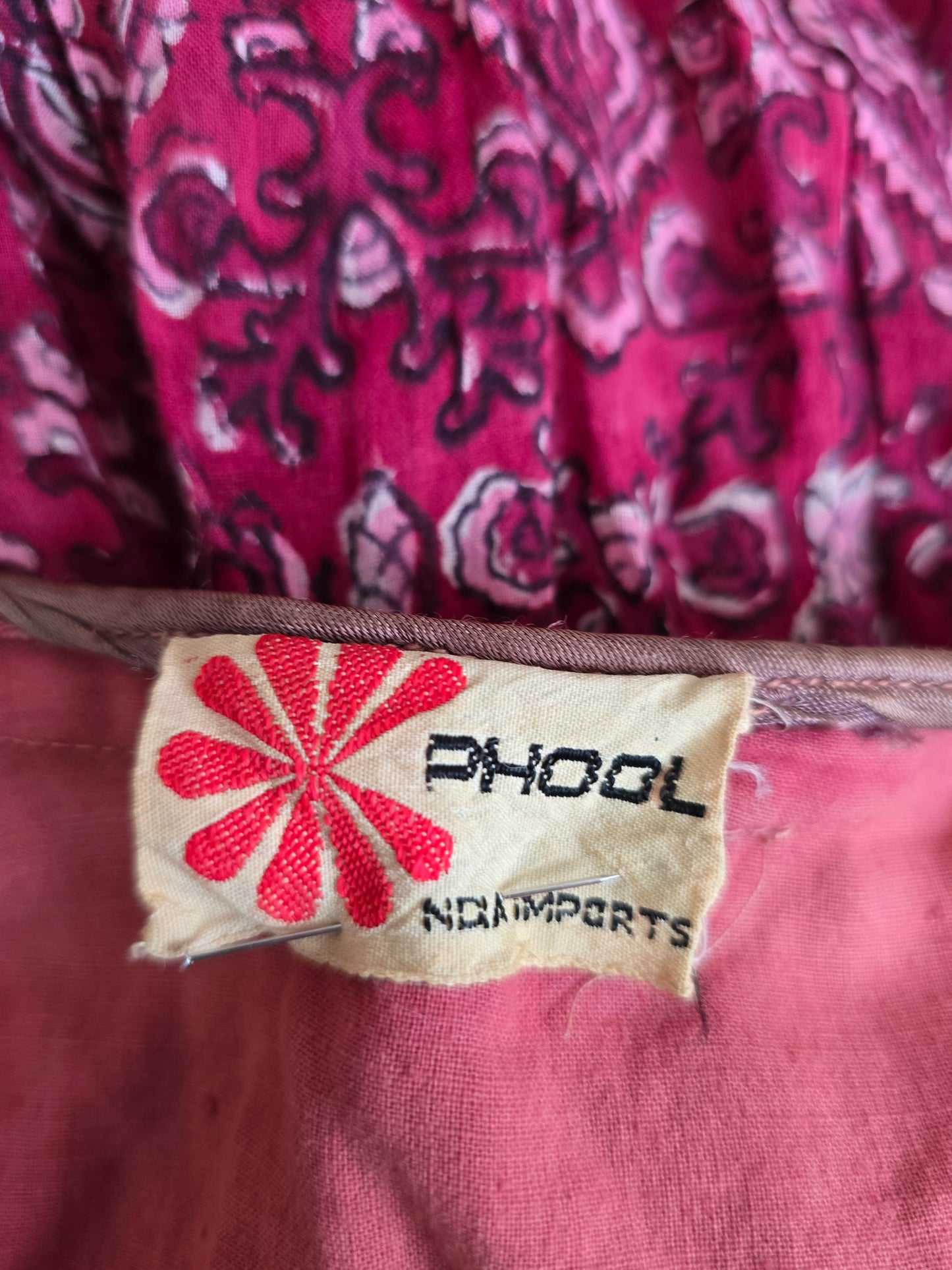 Vintage Phool Indian dress