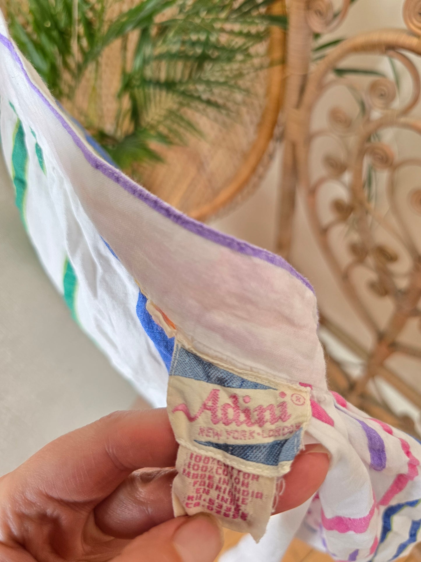 Vintage adini cotton dress