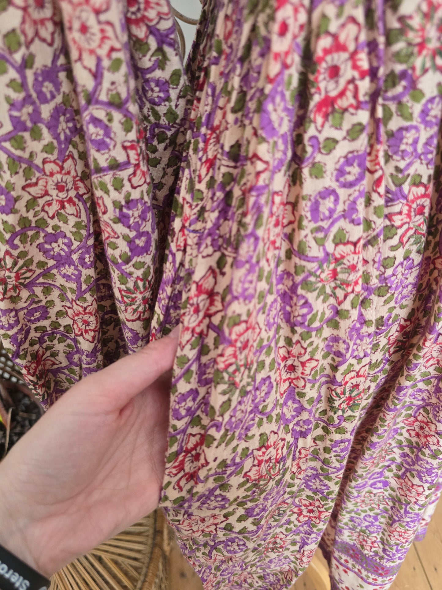 Vintage Adini Indian dress