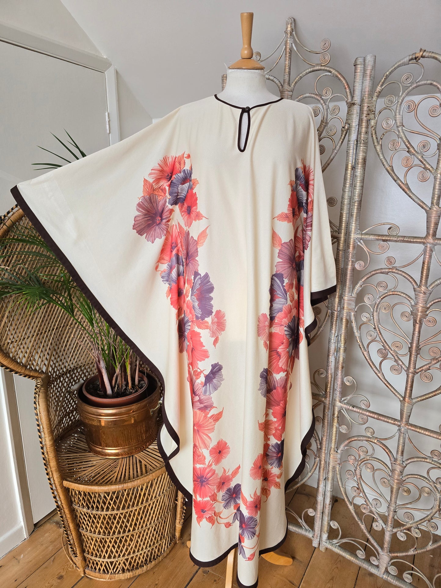 Vintage St Michael cape dress