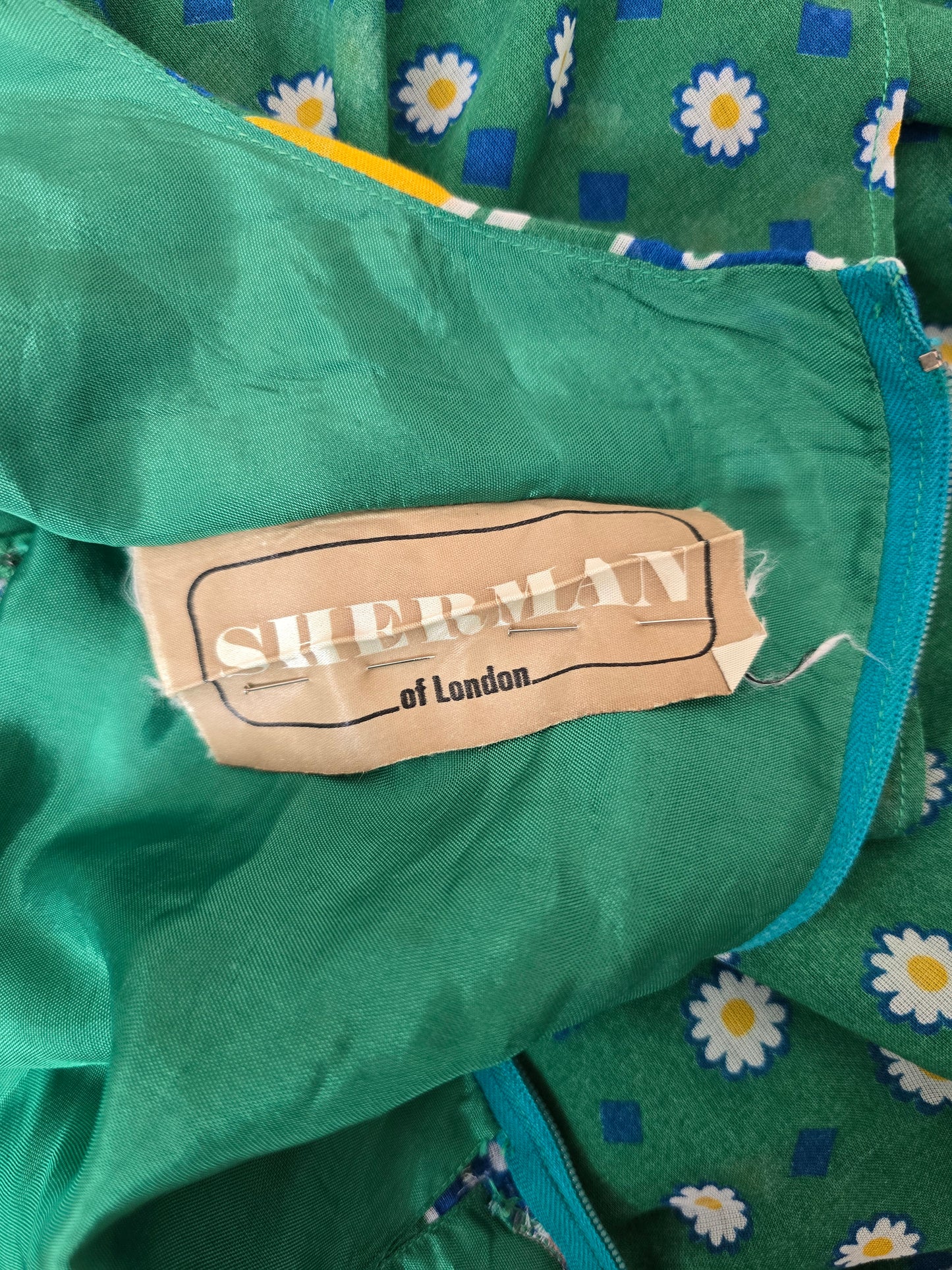 Vintage 70s Samuel Sherman maxi dress