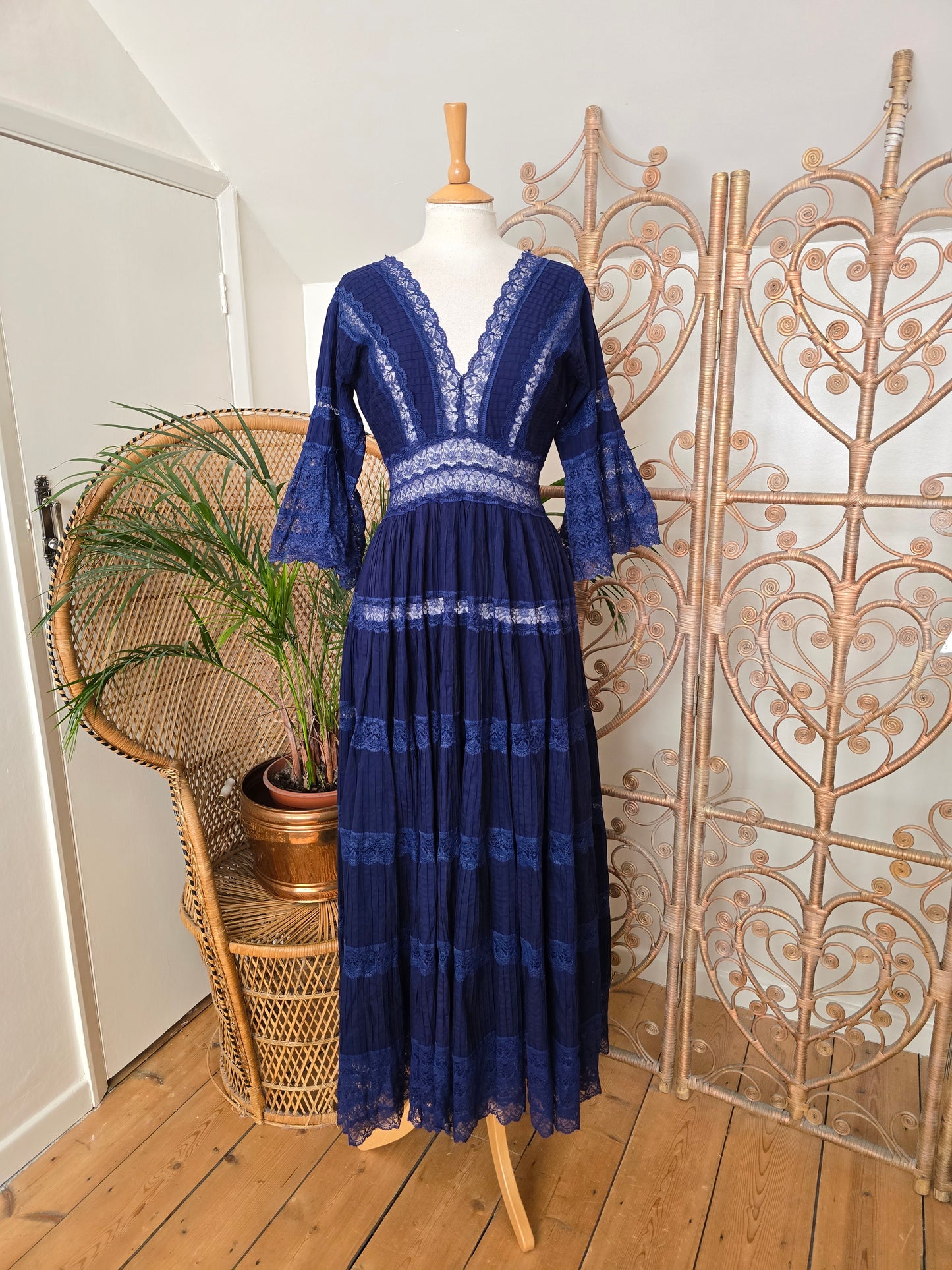 Vintage mexican 70s dress