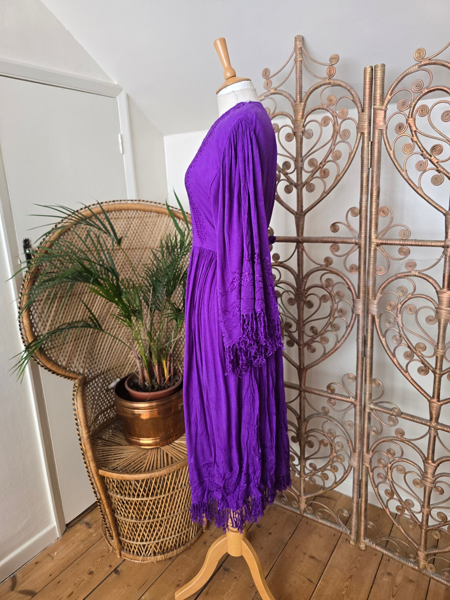 Vintage embroidered dress