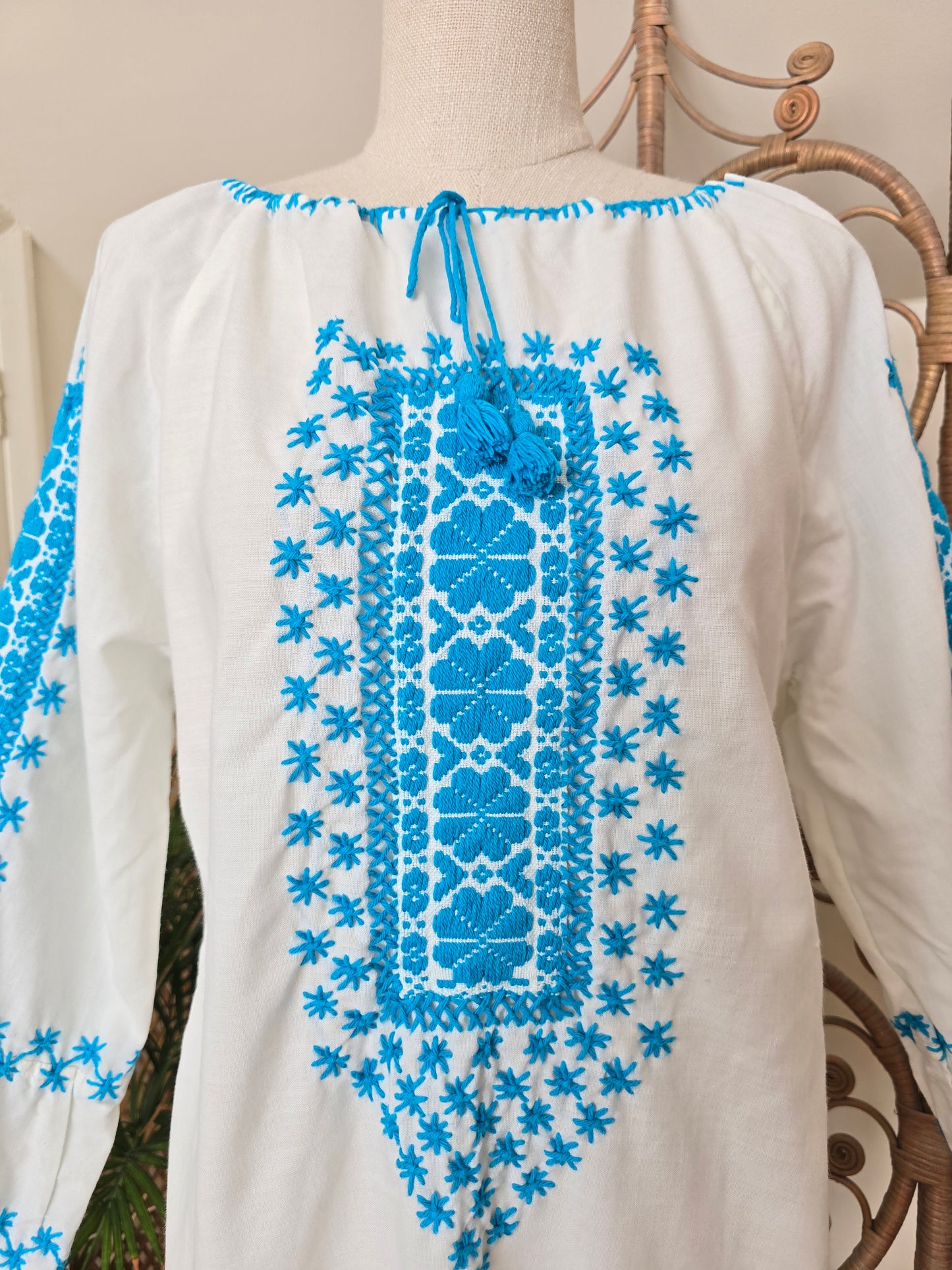 Vintage embroidered blouse