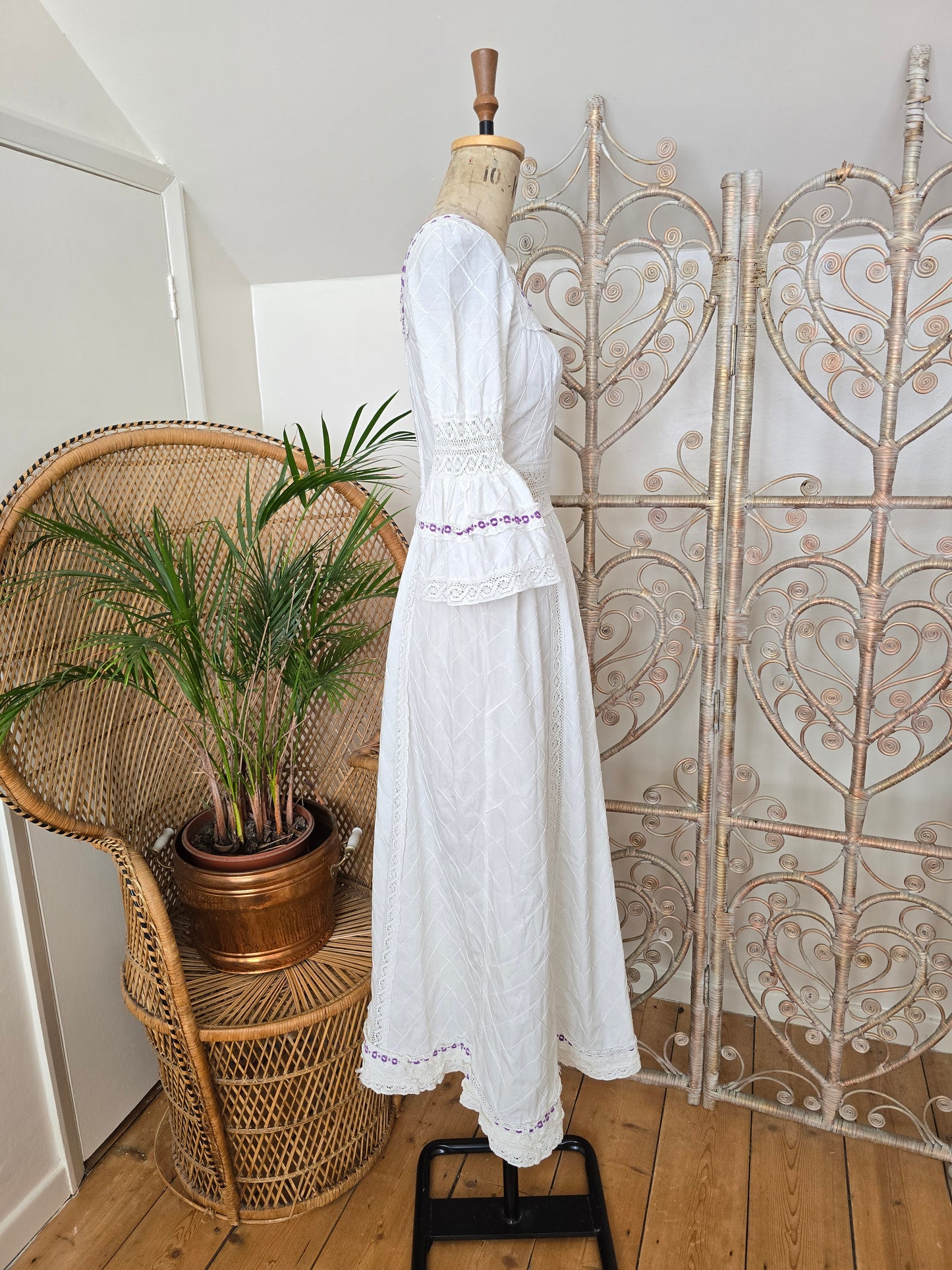 Vintage mexican 70s dress