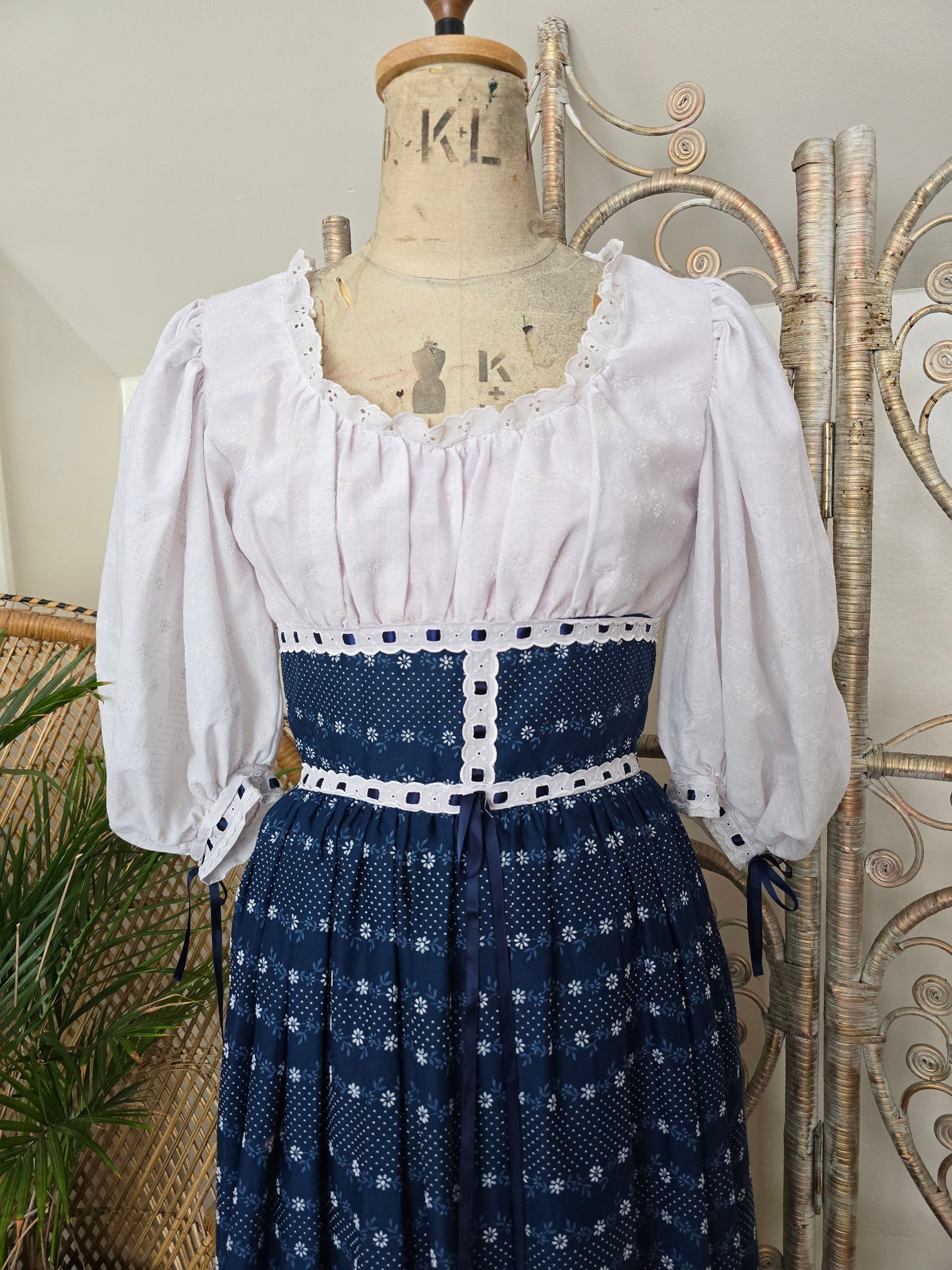 Vintage 70s maxi dress