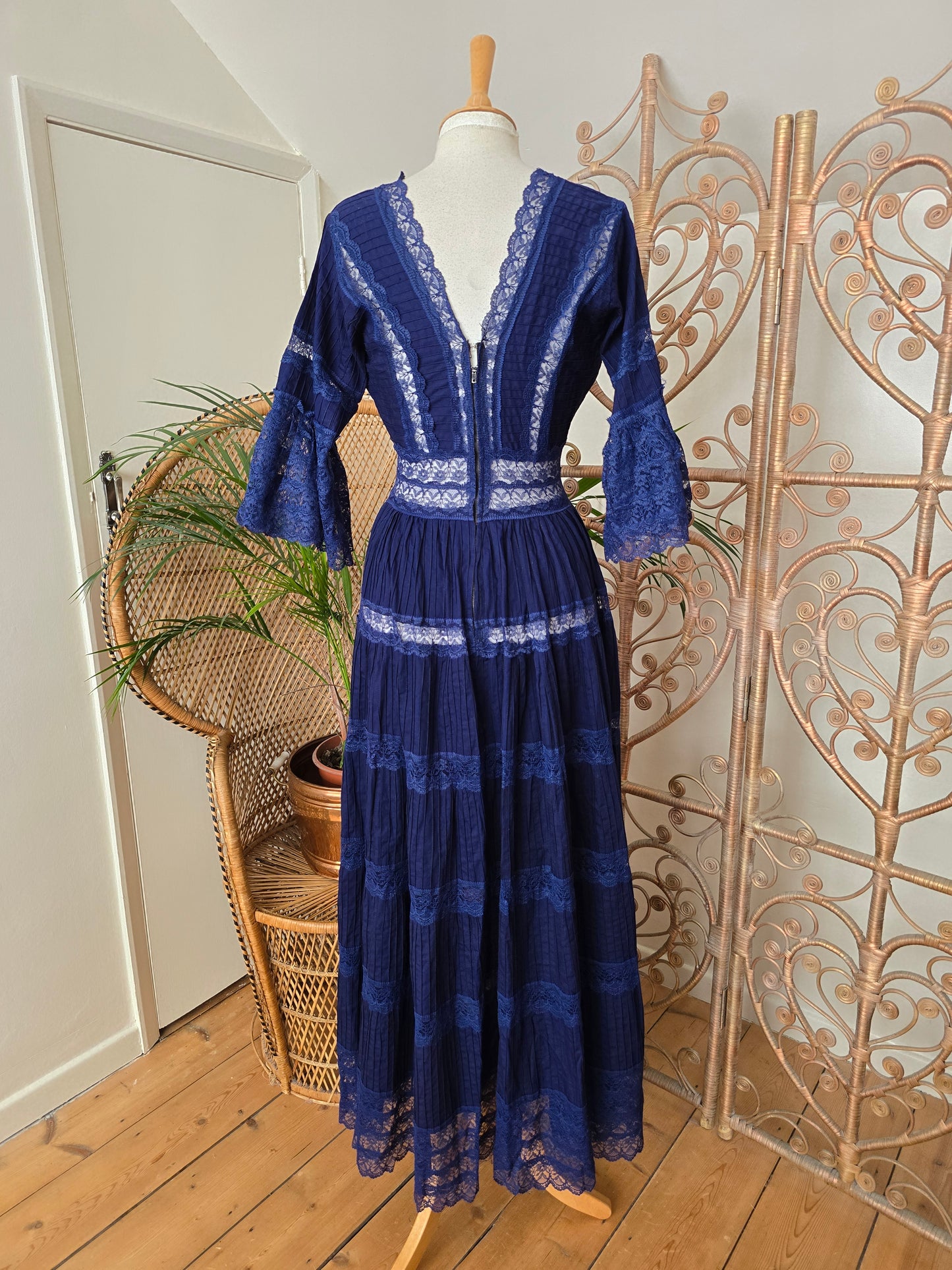 Vintage mexican 70s dress