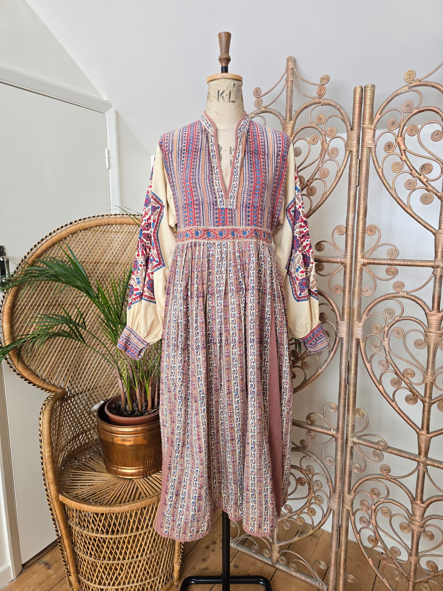 Vintage Indian cotton dress