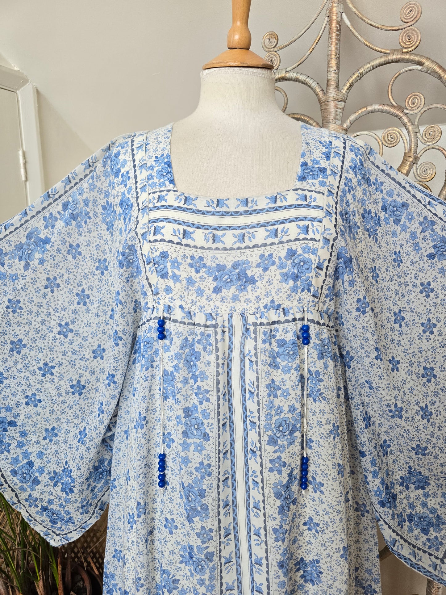 Vintage Kati at Laura Phillips 70s maxi dress