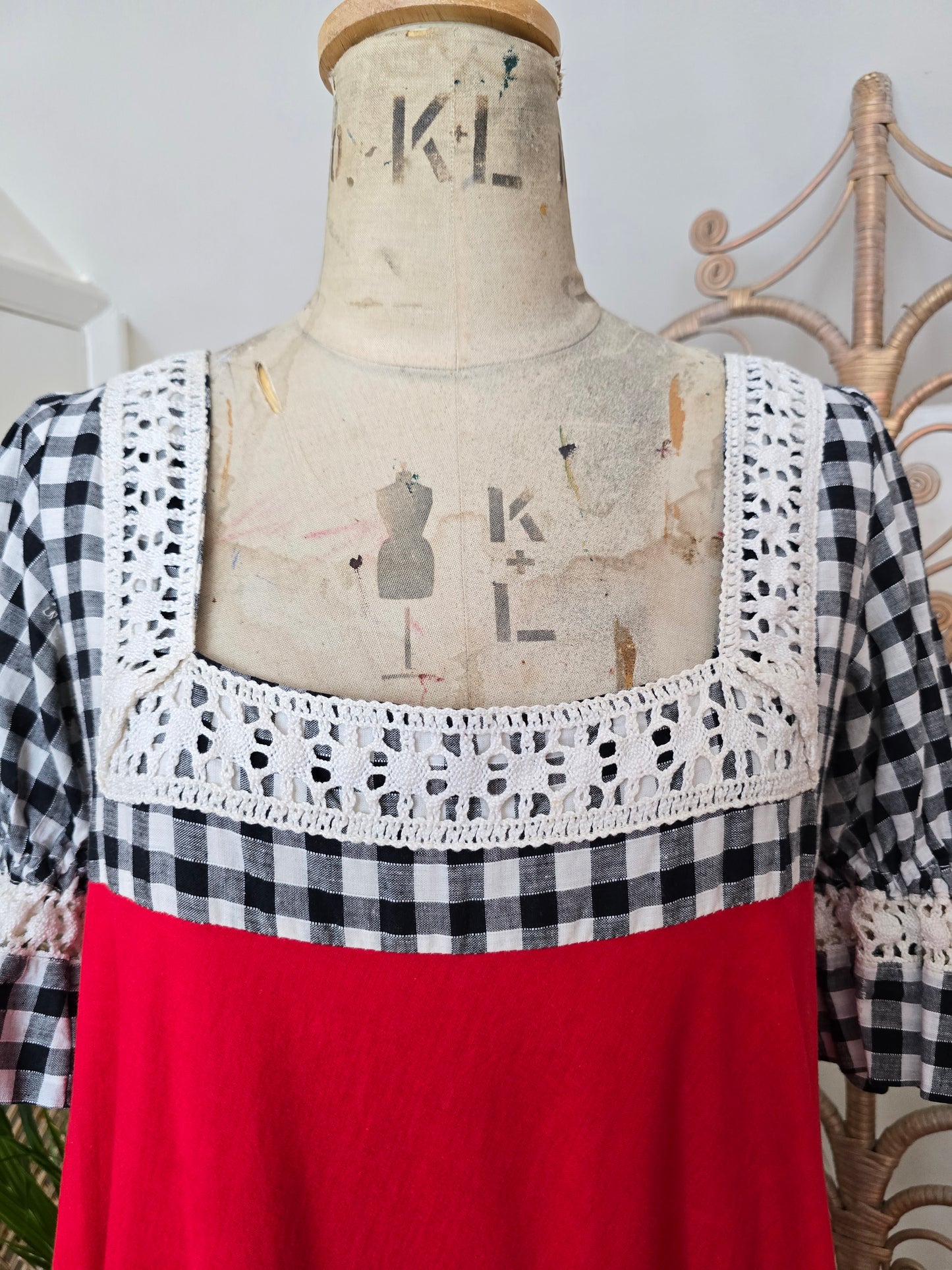 Vintage Travers Tempos maxi dress