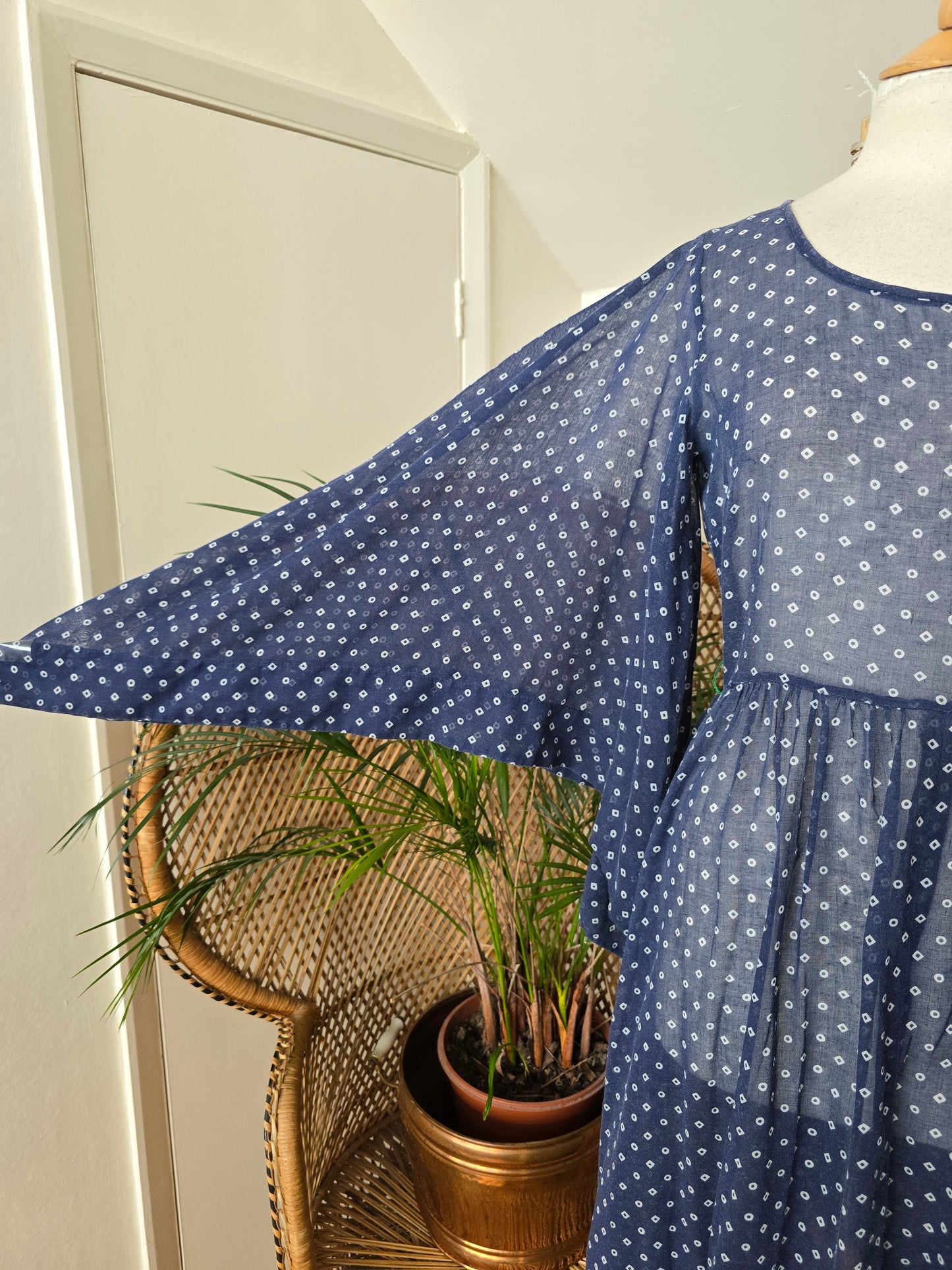Vintage 70s maxi dress