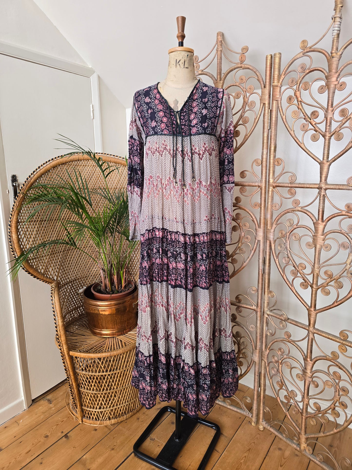 Vintage Indian cotton dress