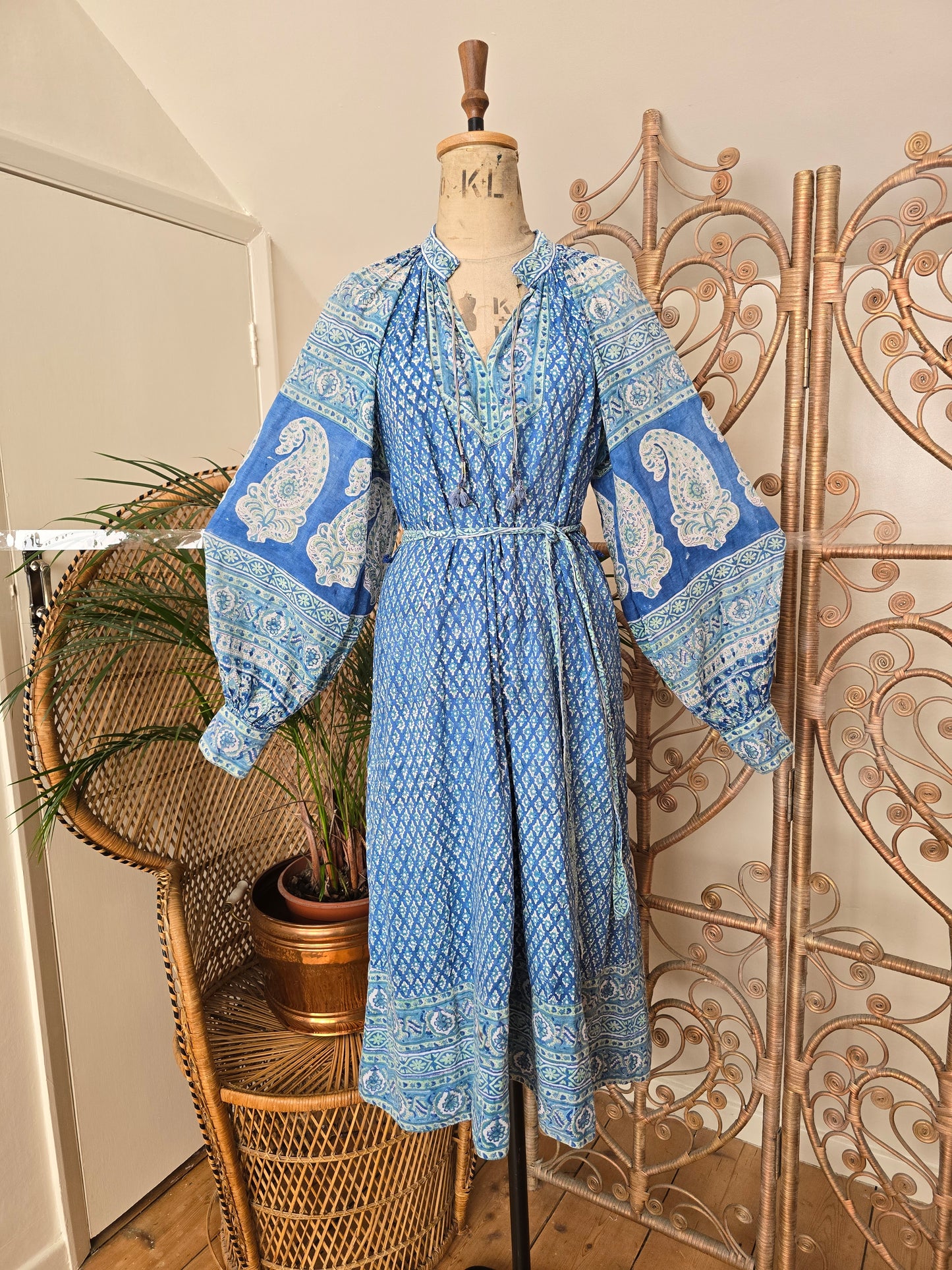 Vintage Anokhi Indian dress