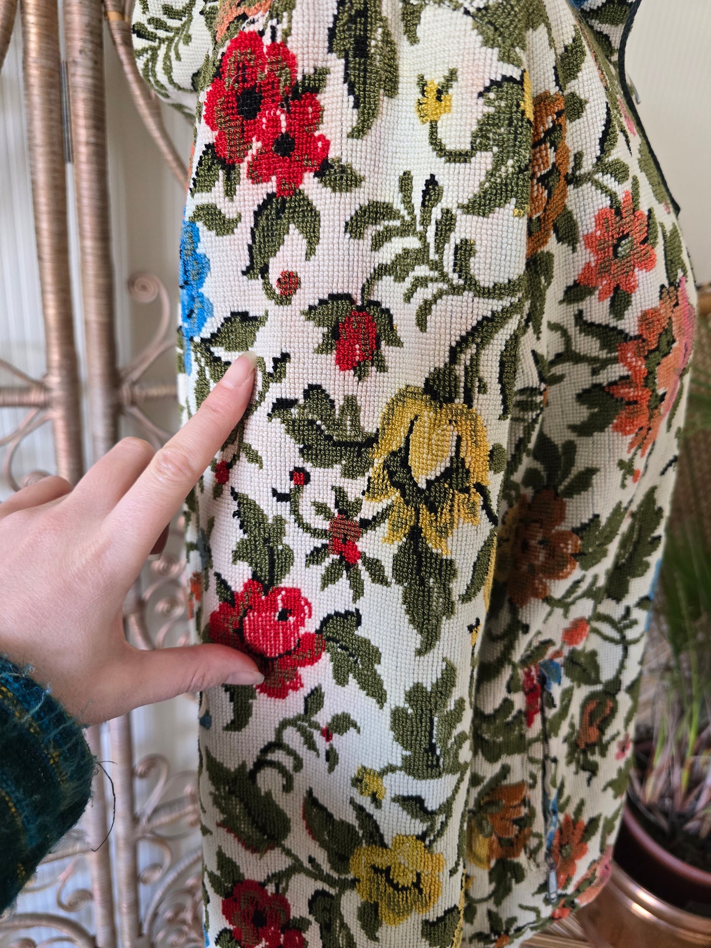 Vintage tapestry coat